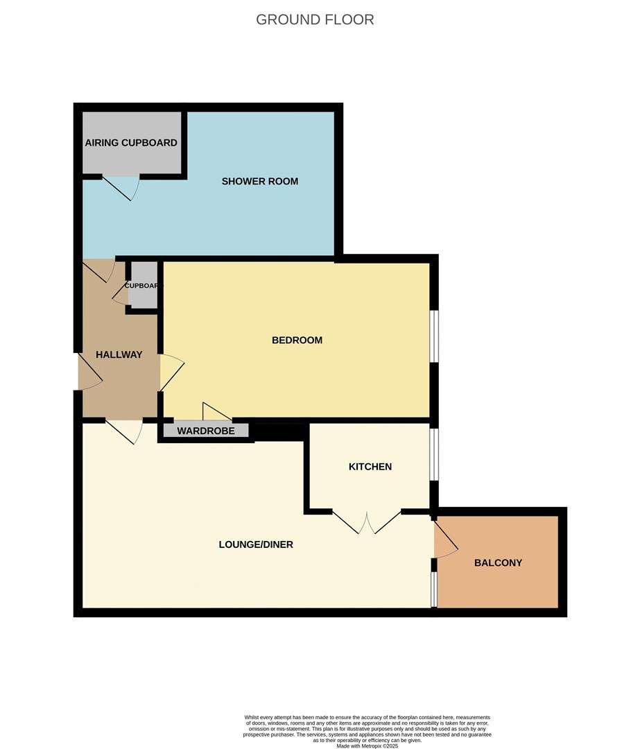 37, Hardys Court, Weymouth floorplan