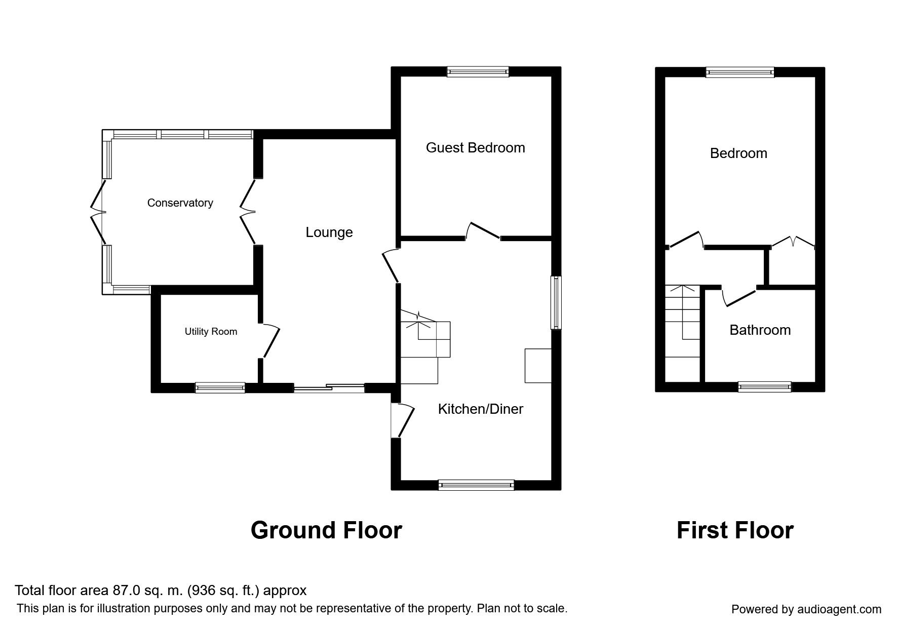 2 Bedrooms Detached house for sale in Waterside, Hadfield, Glossop SK13