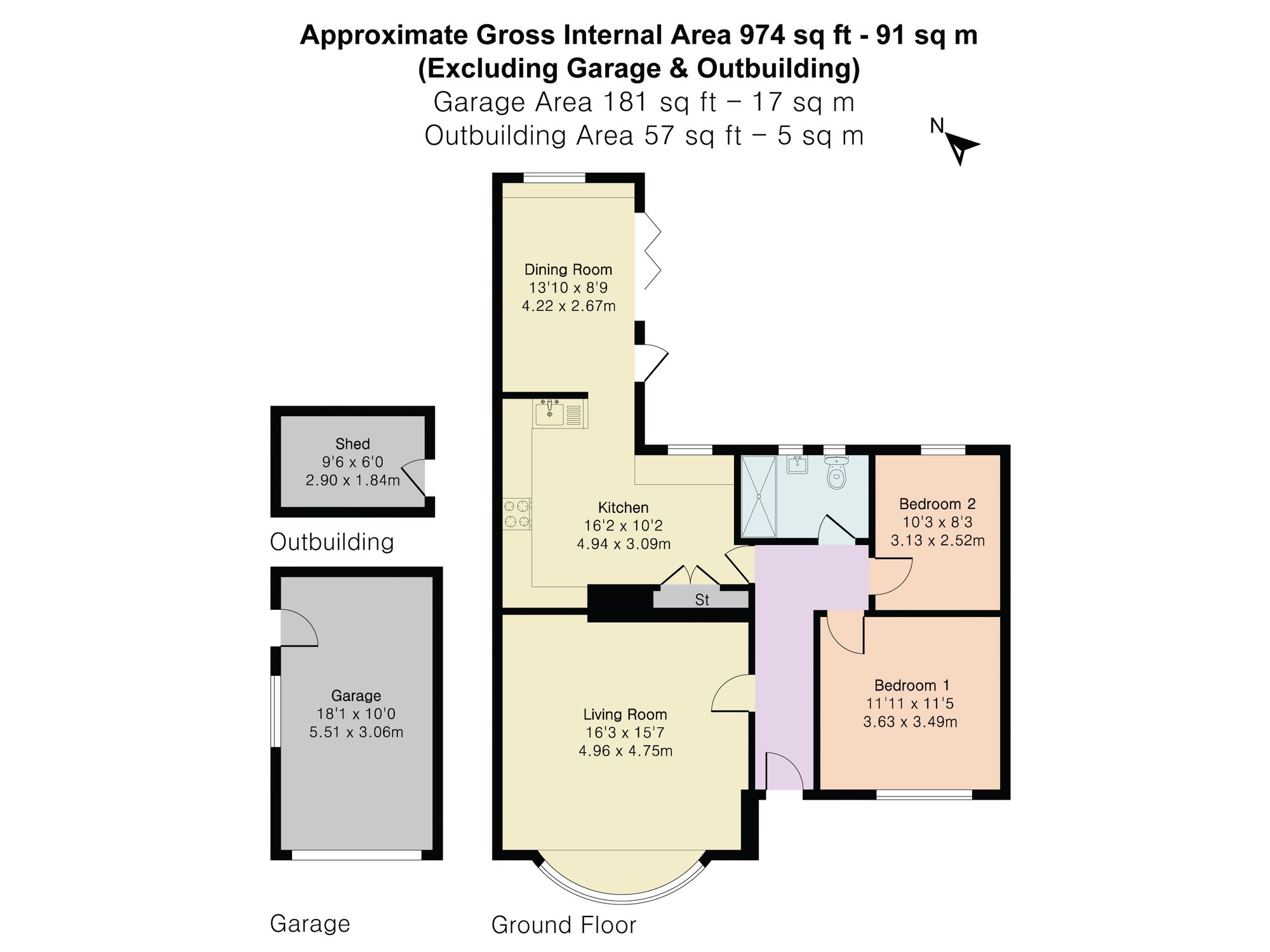 14 Chapel Close, Camborne floorplan