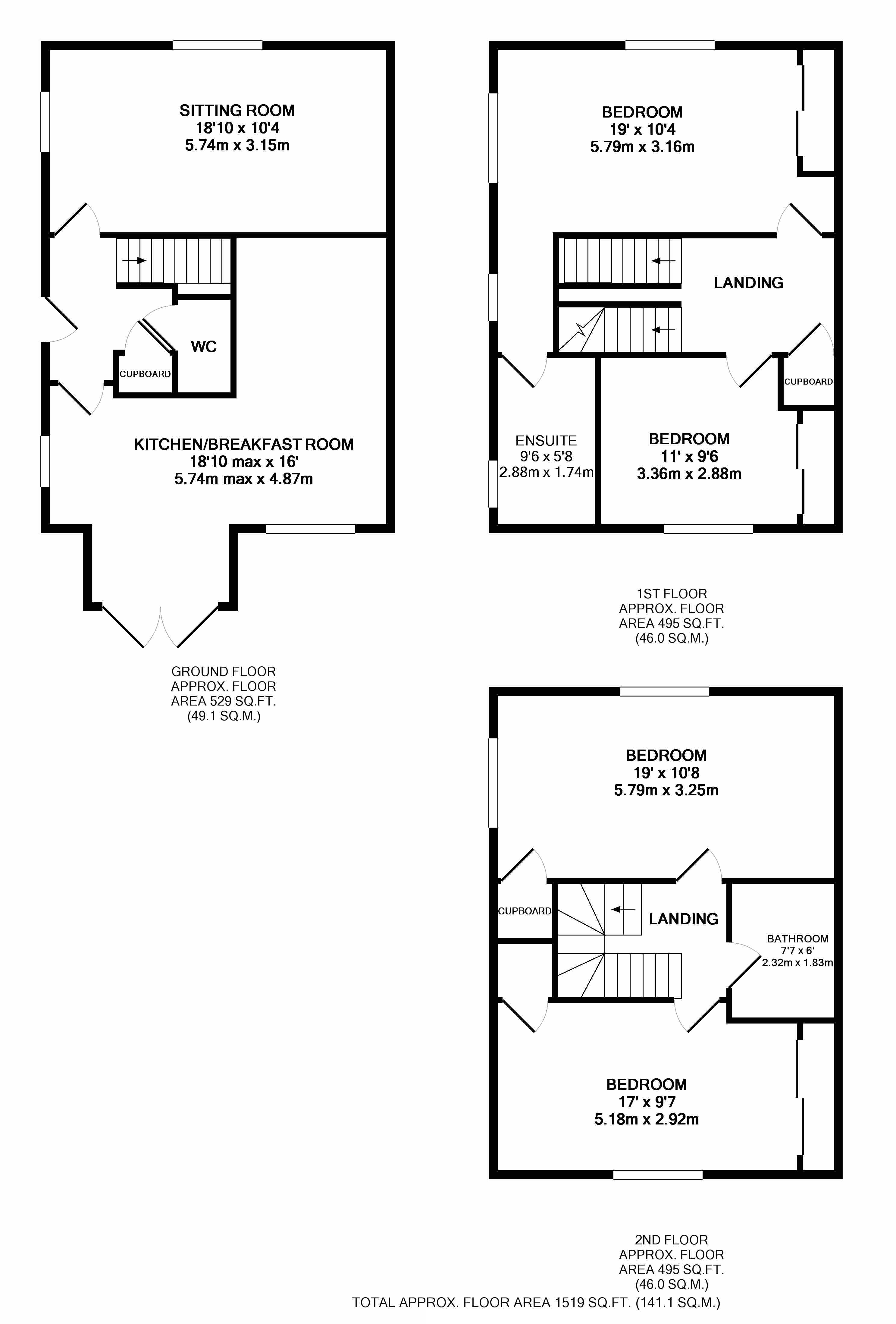 4 Bedrooms End terrace house for sale in Eddington Crescent, Welwyn Garden City AL7