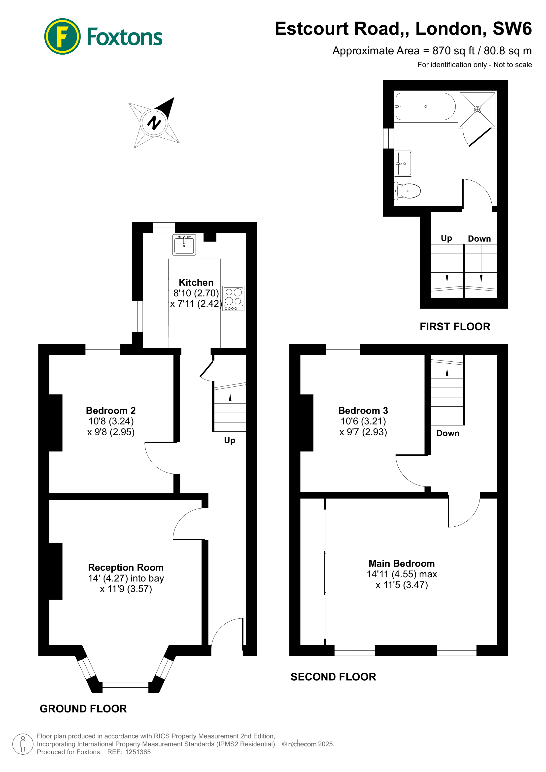 Estcourt Road, Fulham floorplan