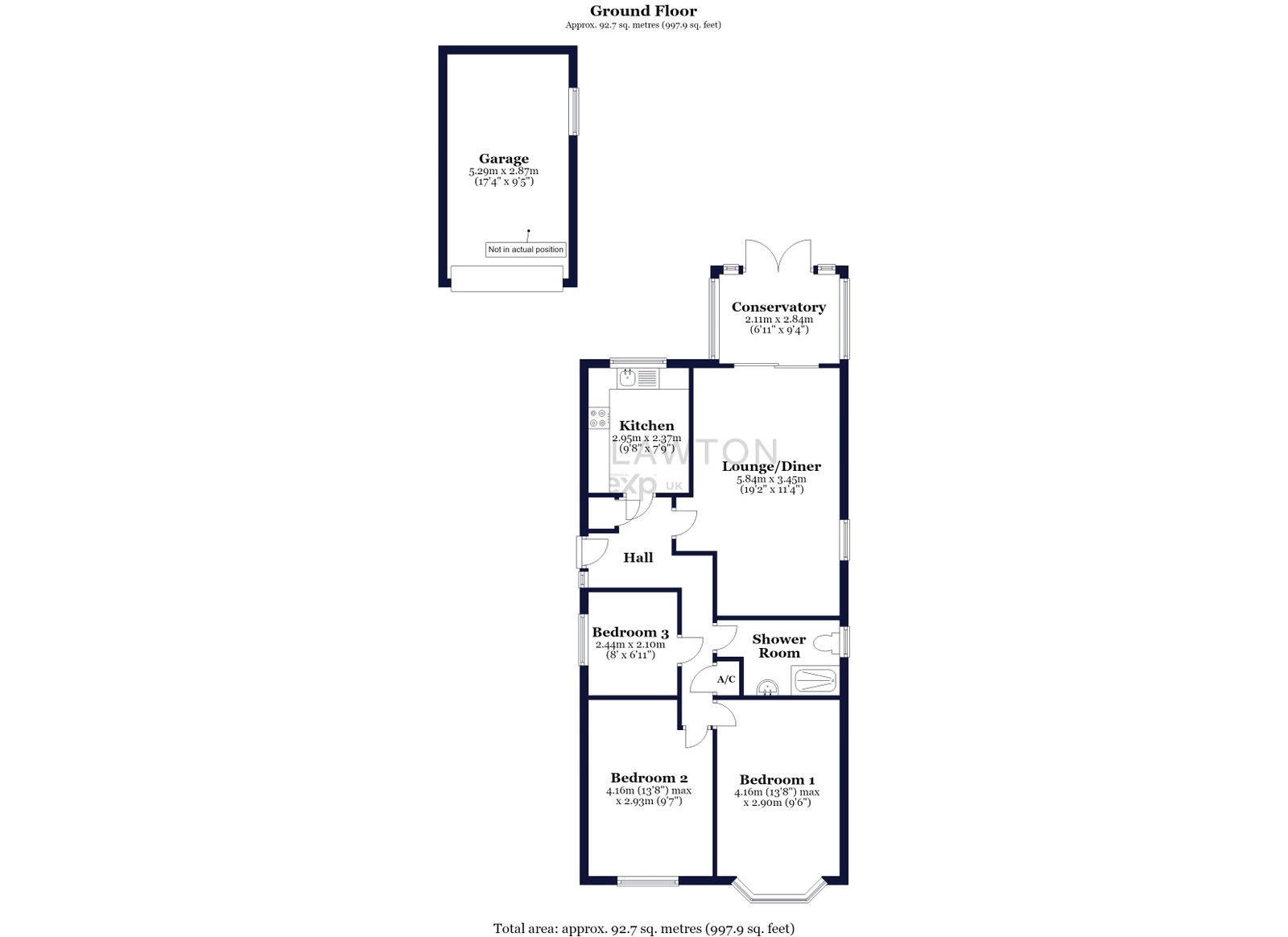 The Heyes, Nottingham floorplan