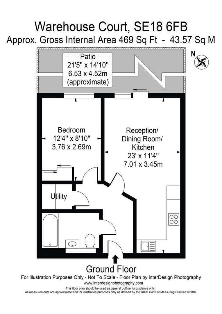 No 1 Street, London floorplan