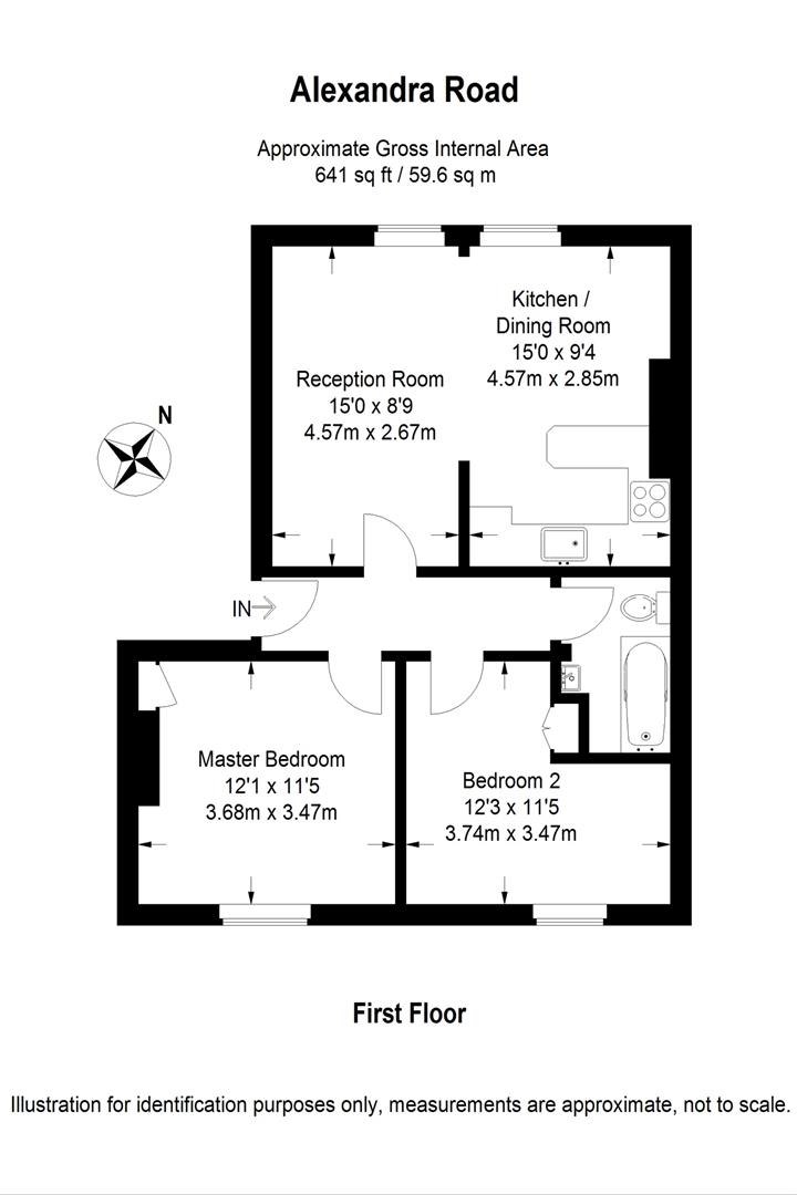 2 Bedrooms Flat for sale in Alexandra Road, Hornsey N8