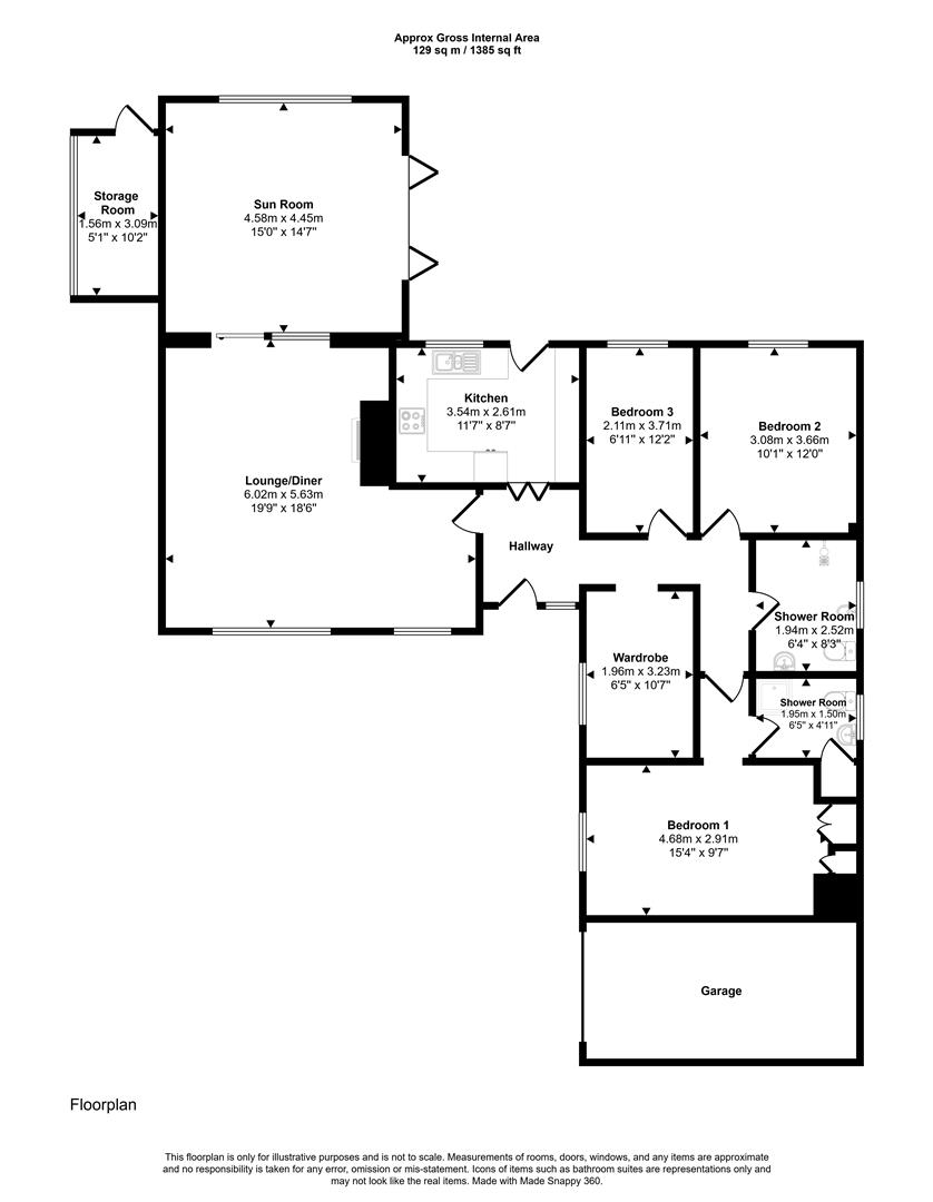 8, Church Road, Haverfordwest floorplan