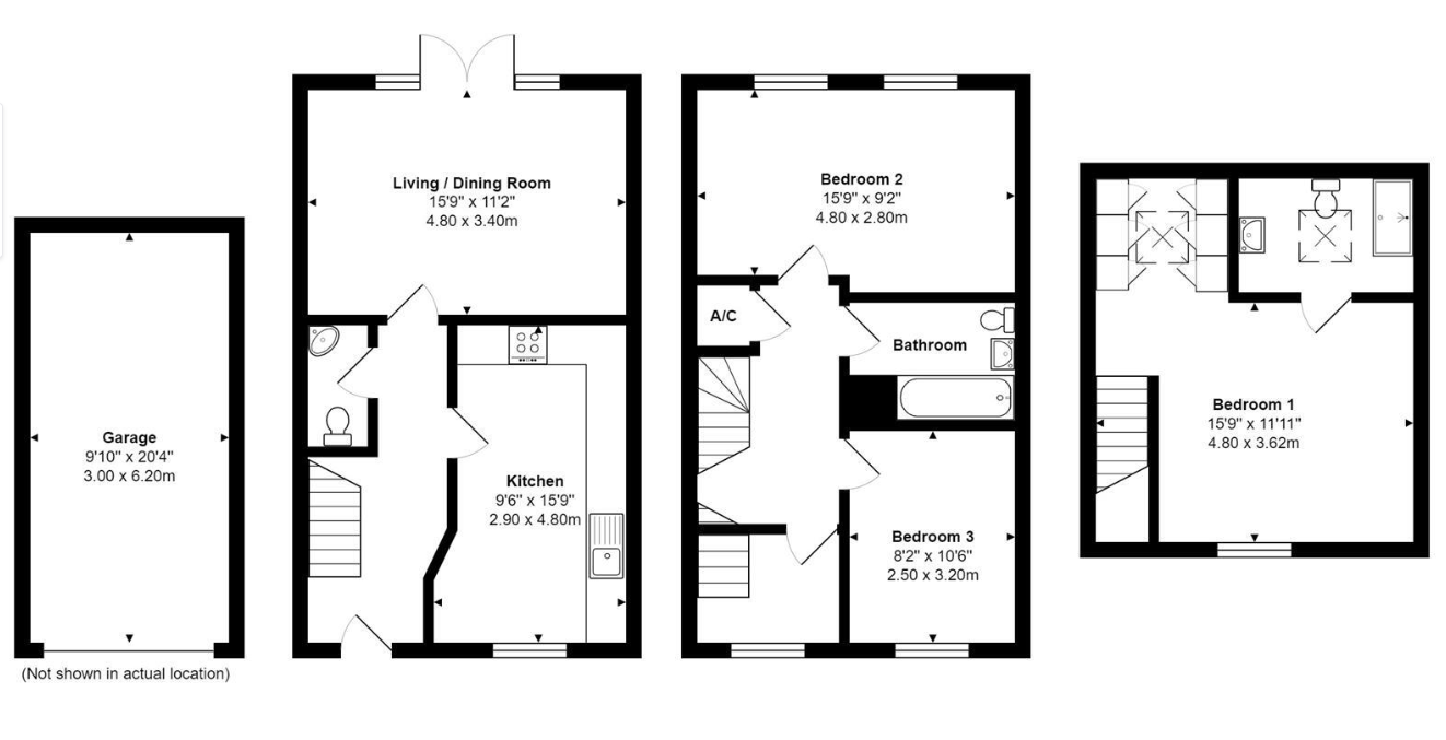 23, Poulter Place, Fleet floorplan