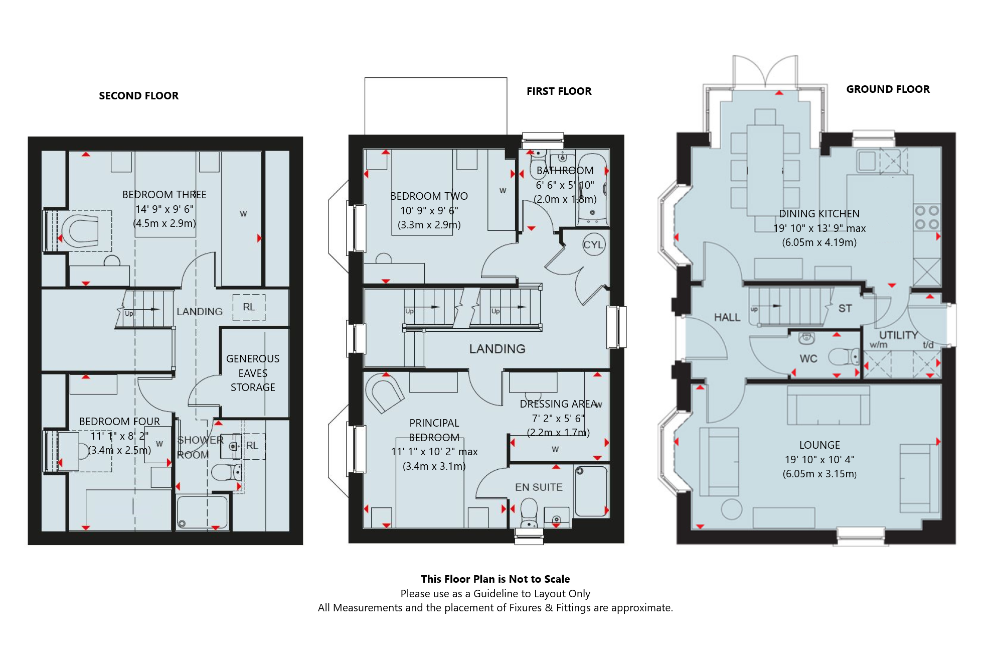 2, Cobblers Way, Market Drayton floorplan