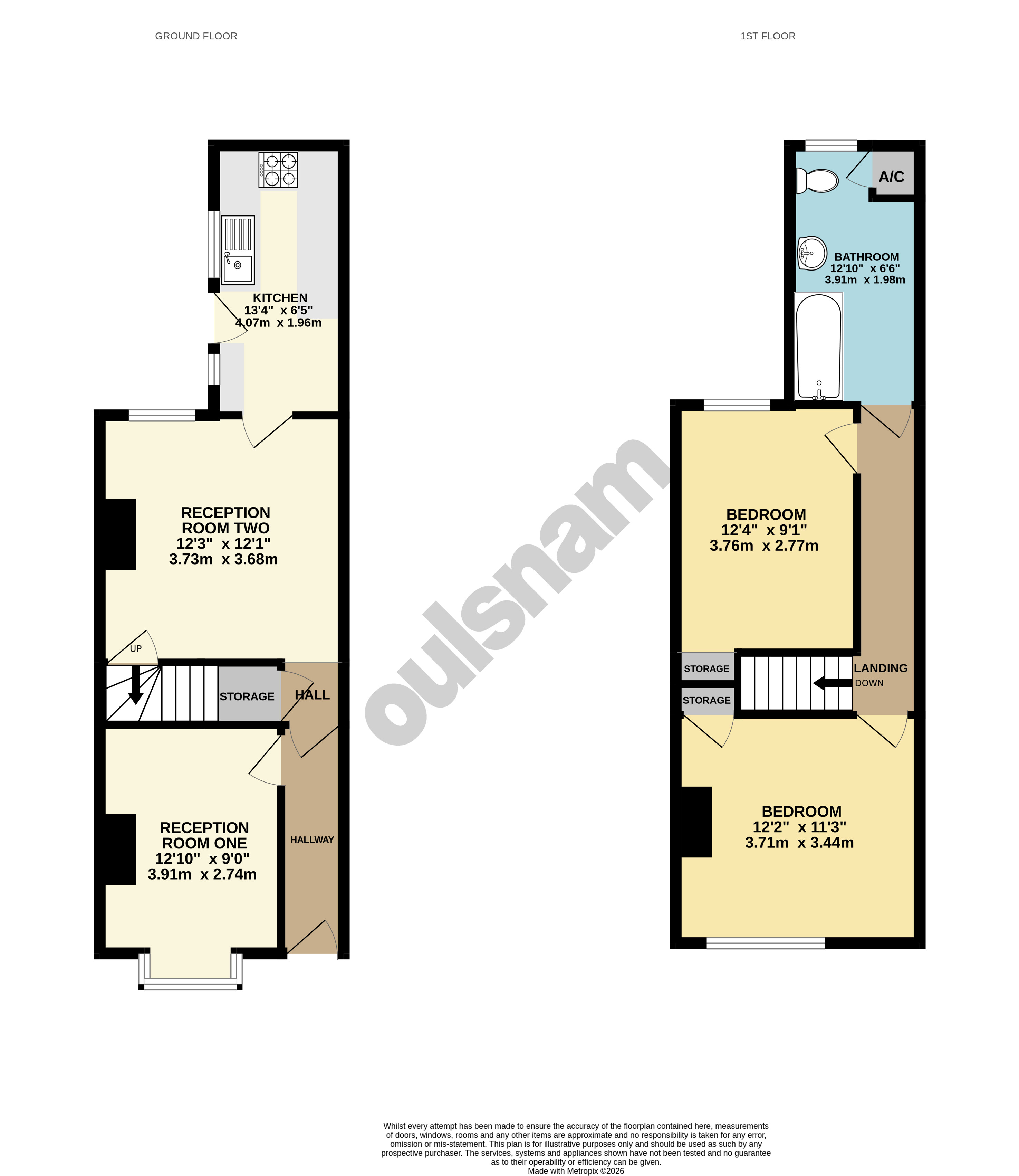 114, Selsey Road, Birmingham floorplan