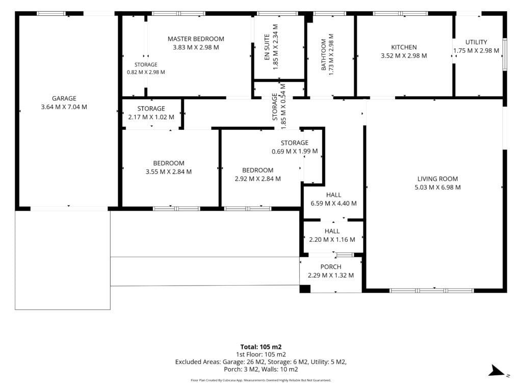 12, Manse Grove, Stoneyburn floorplan