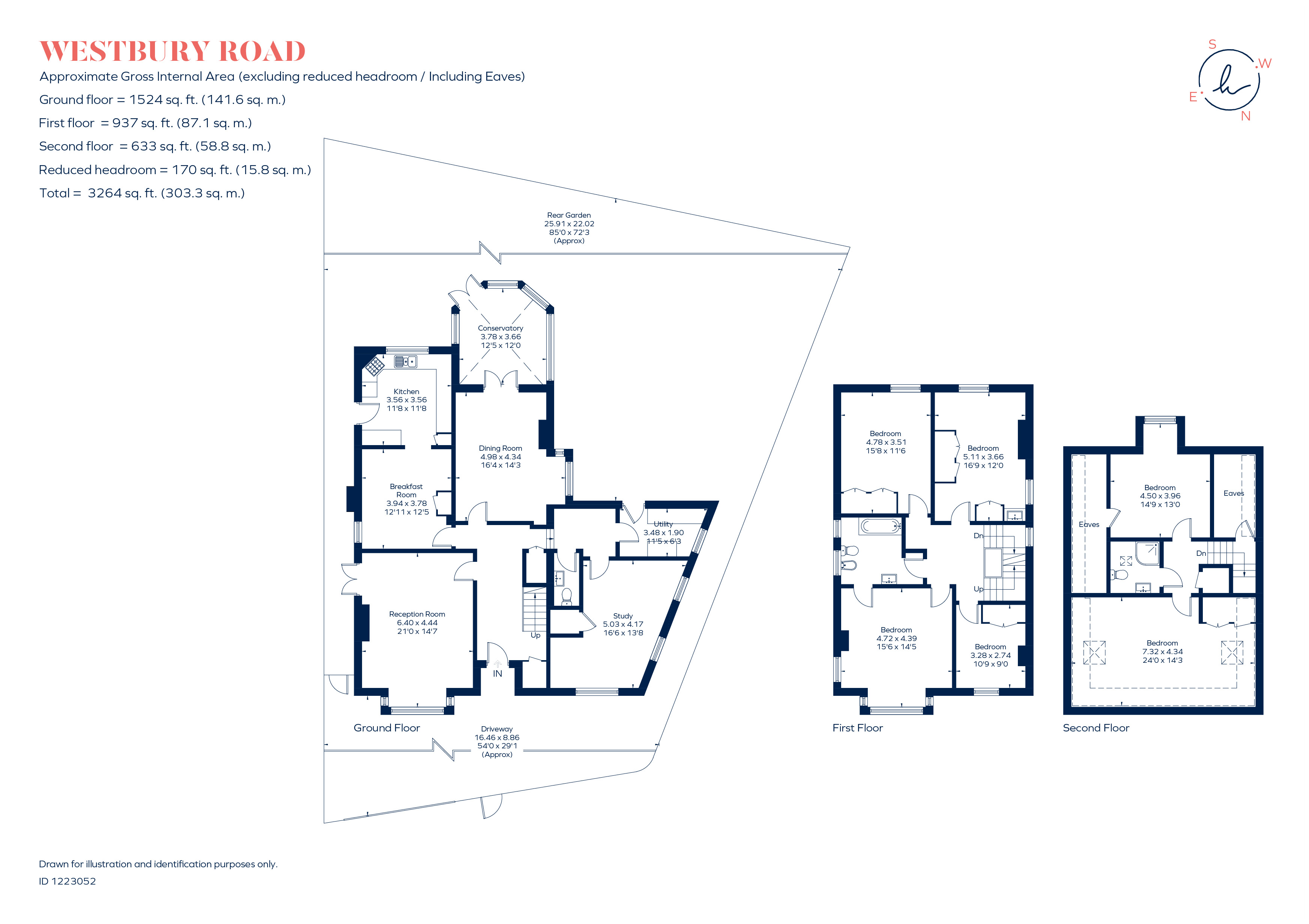 100, Westbury Road, New Malden floorplan