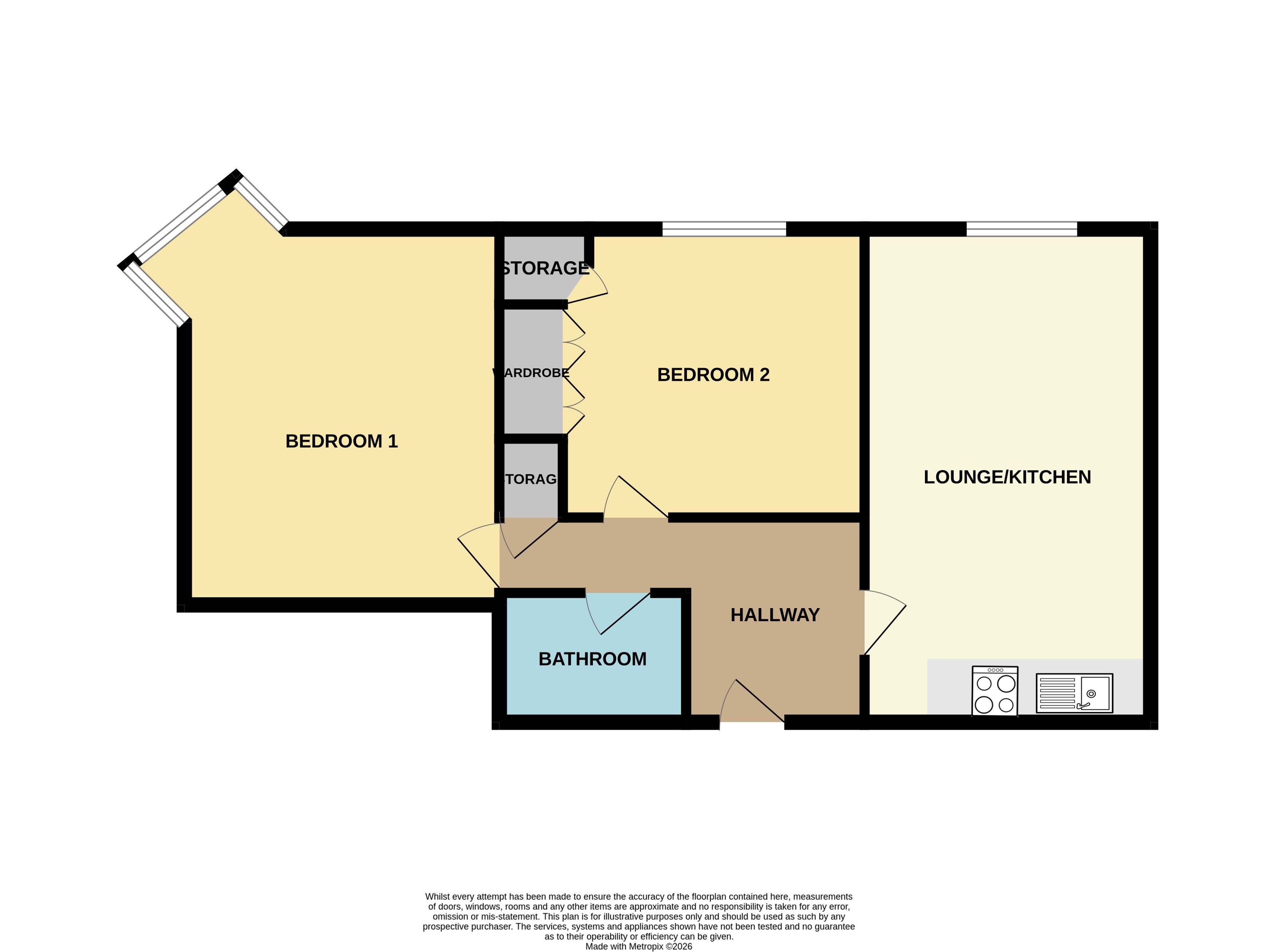 2E, Quay Street, Saltcoats floorplan