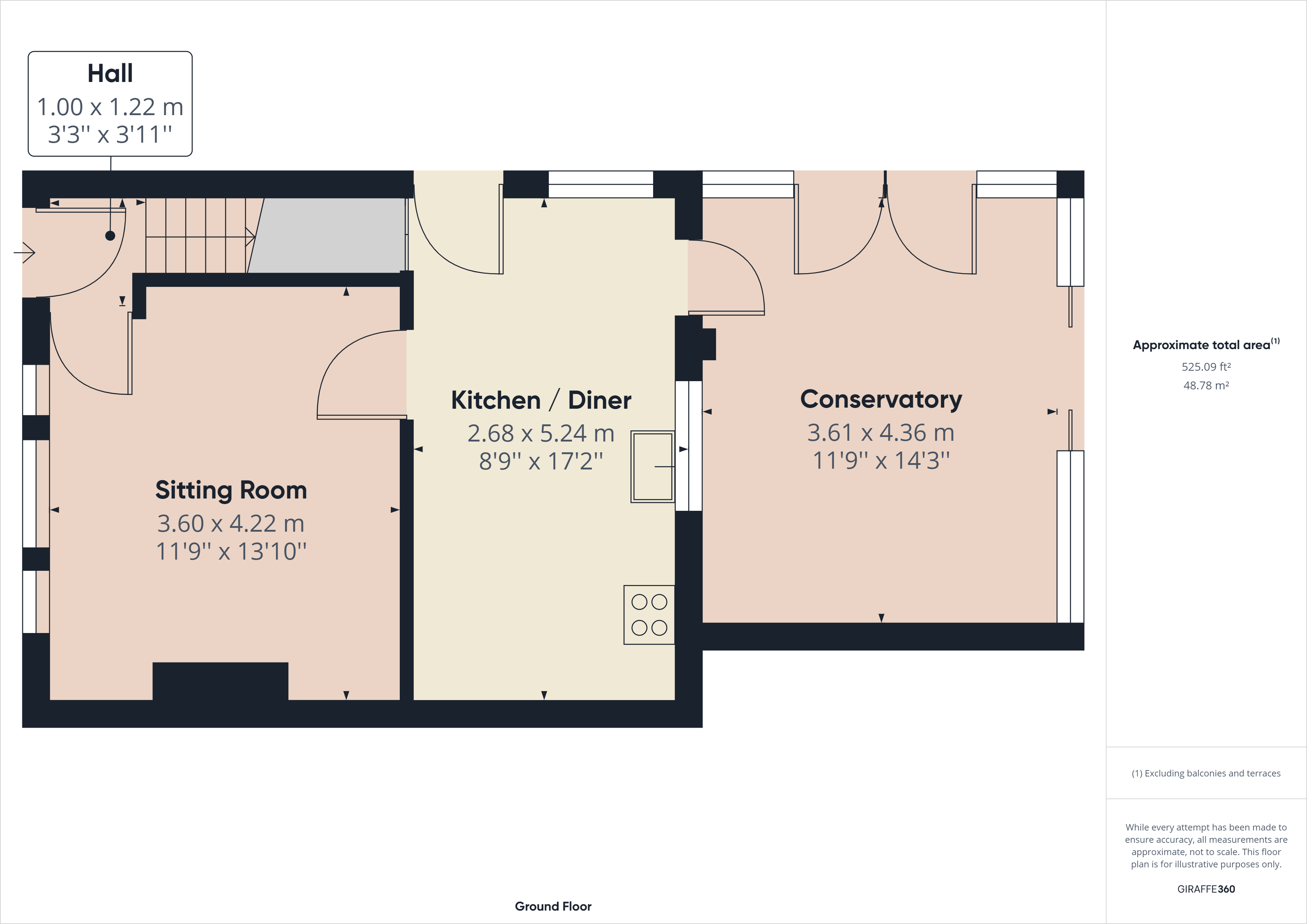 Oakington Road, Cottenham, Cambridge CB24, 2 bedroom semidetached