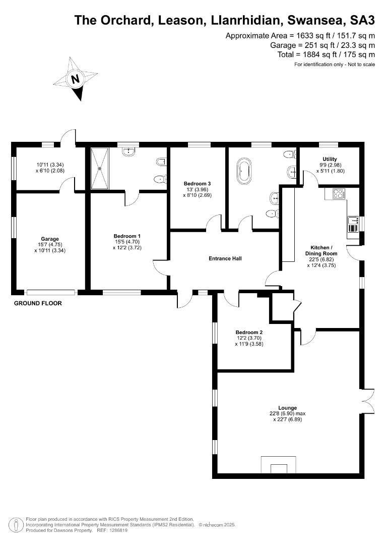 The Orchard, Leason, Swansea floorplan