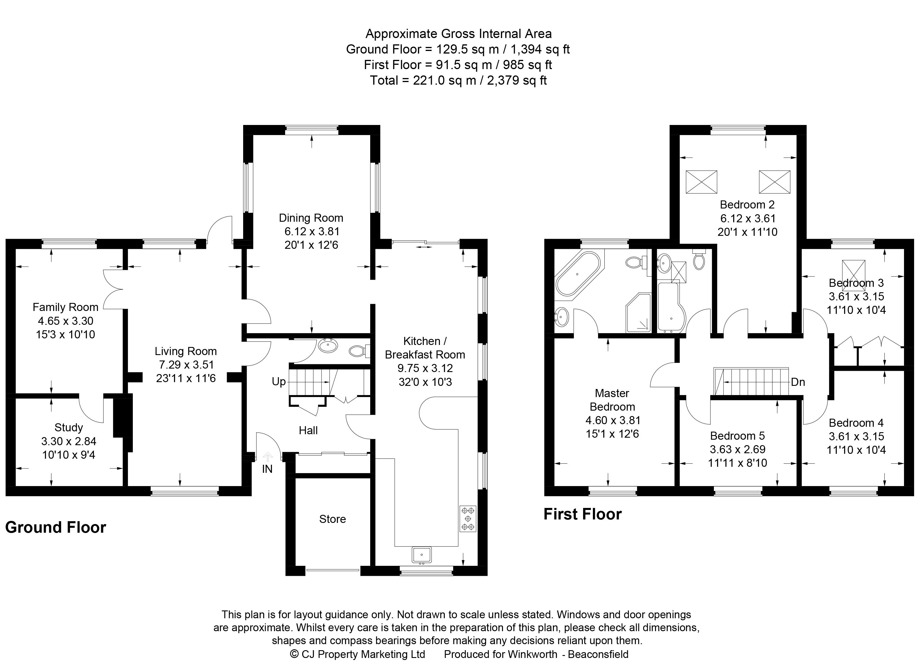 5 Bedrooms Detached house for sale in Wattleton Road, Beaconsfield HP9