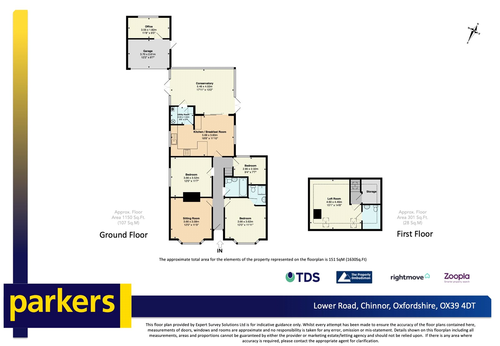 25, Lower Road, Oxfordshire floorplan
