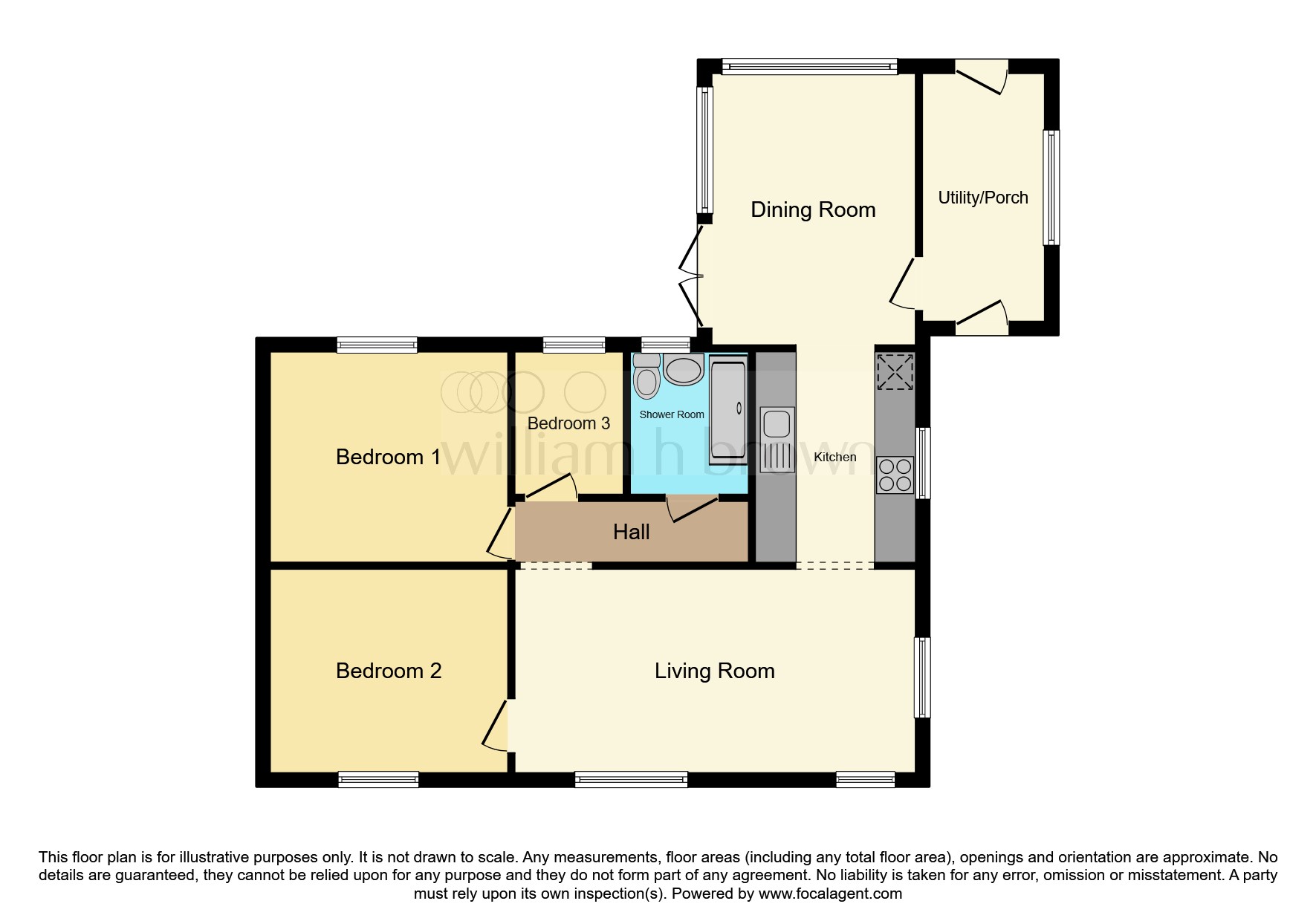 Holly Cottage, 40, Sunset Walk, Norwich floorplan