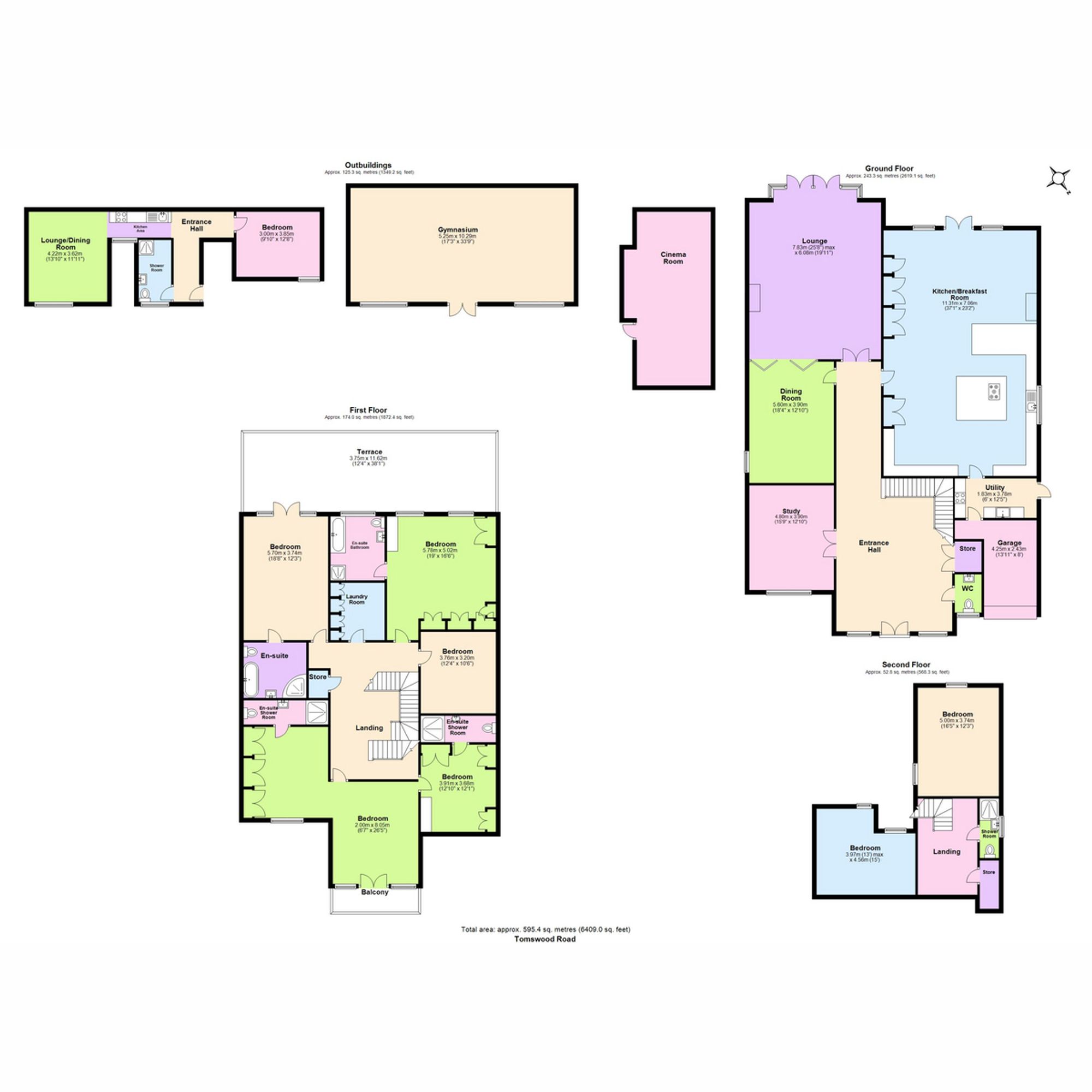 47 Tomswood Road, Chigwell floorplan
