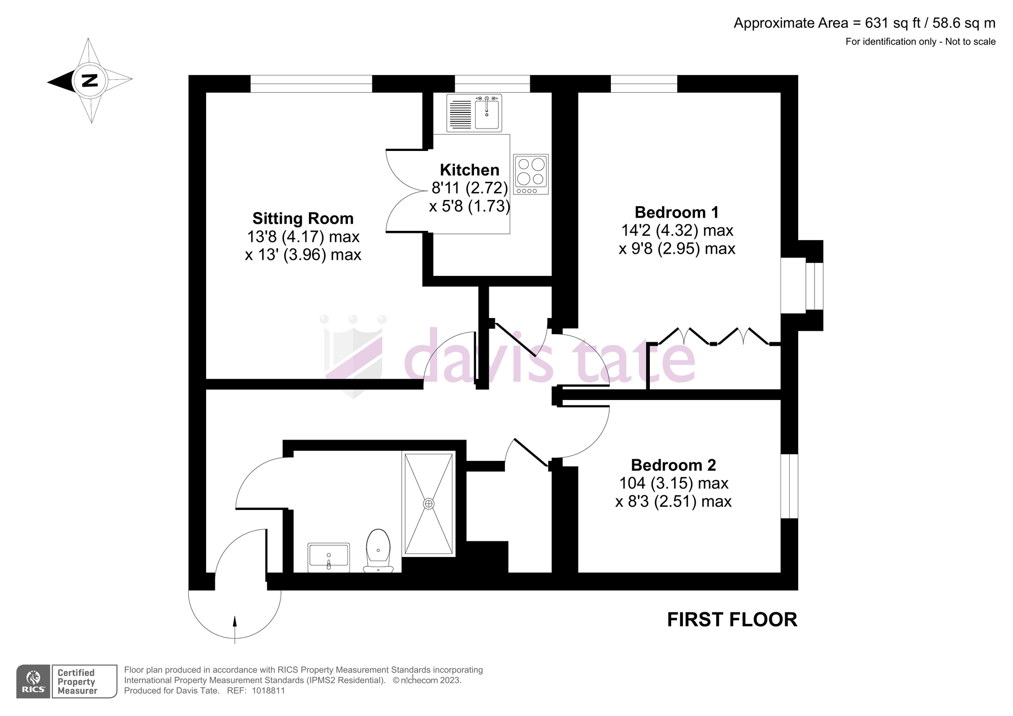 Mill Stream Court, Abingdon, Oxfordshire OX14, 2 bedroom flat for sale