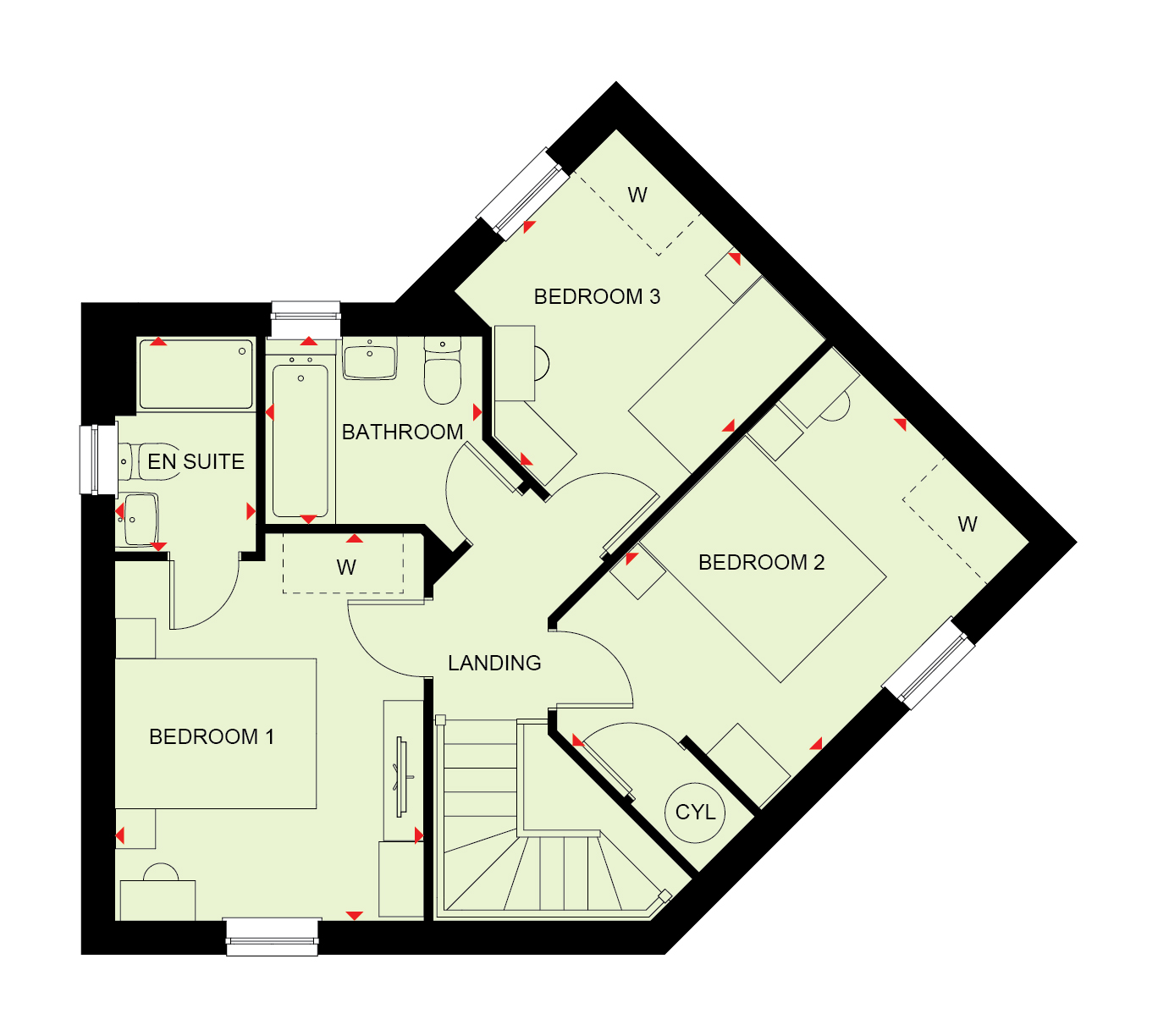 HA02160, Ixworth Road, Thurston, Bury St Edmunds floorplan