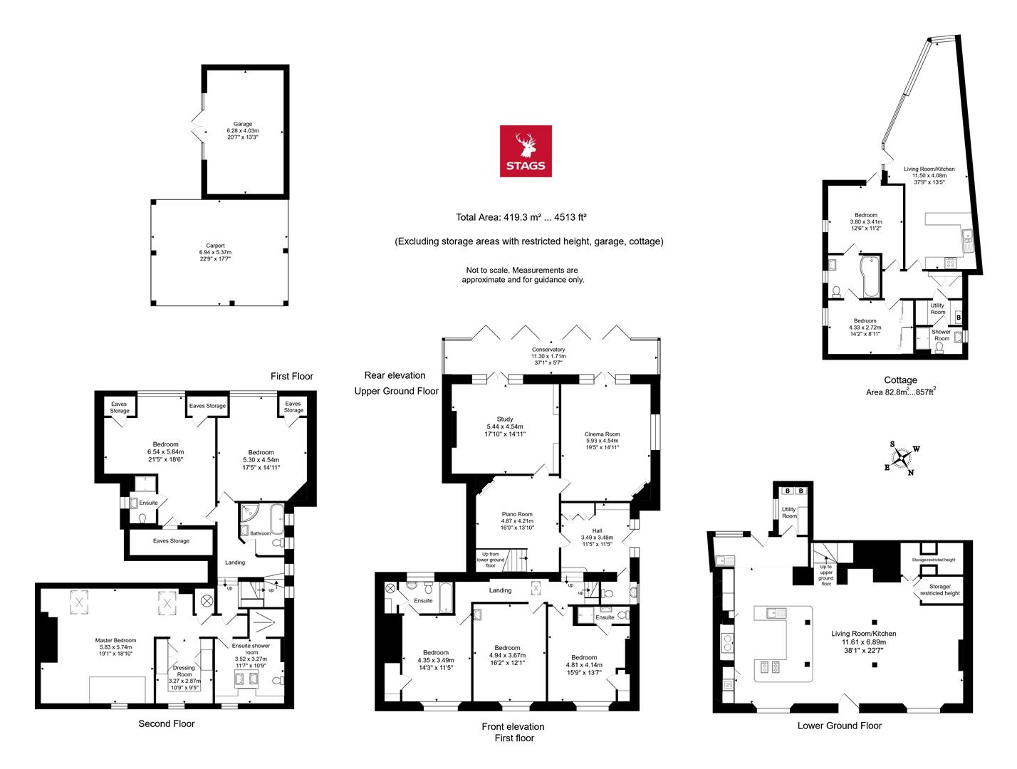 The Walnuts, 2, Prout Bridge, Beaminster floorplan