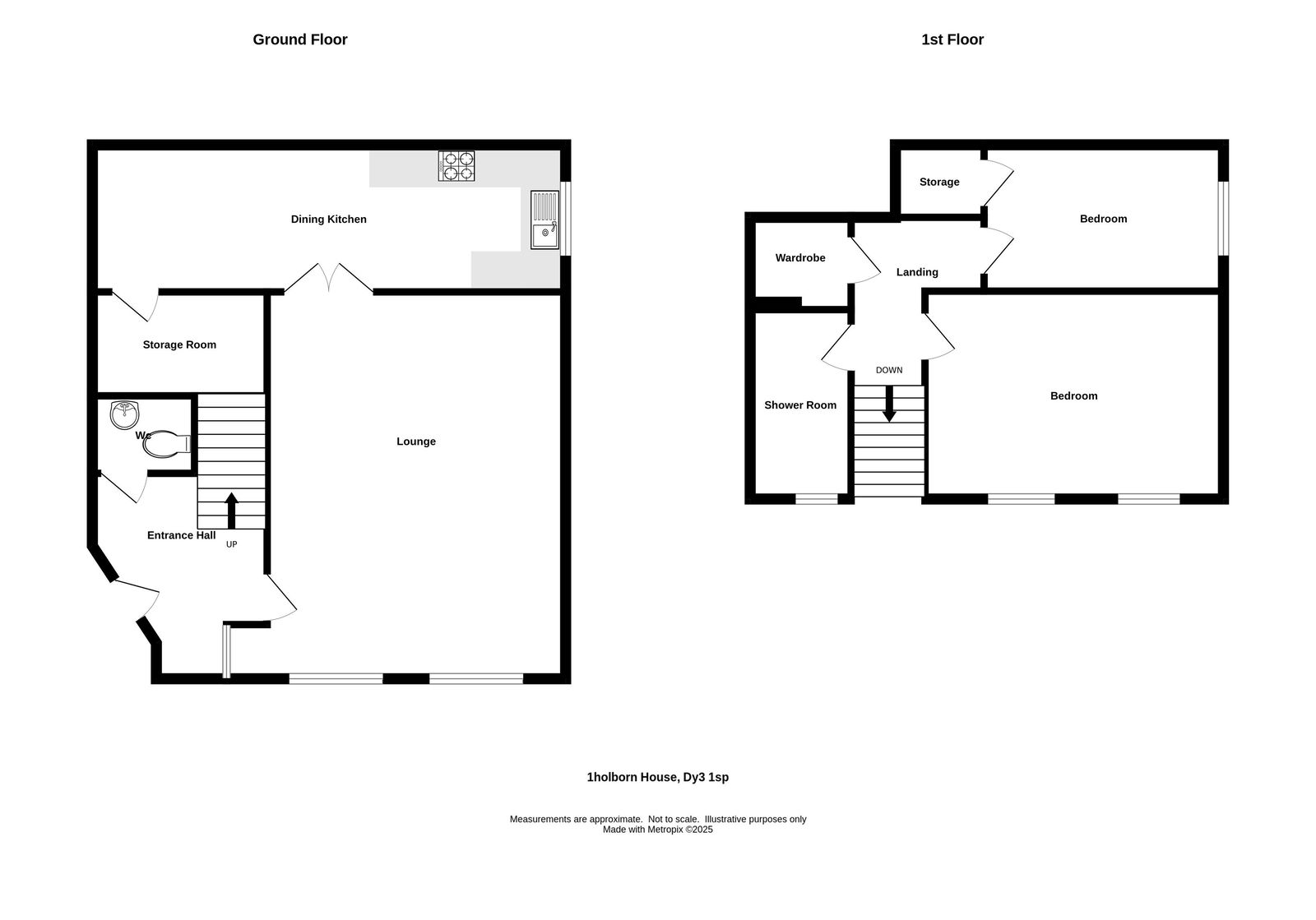 1 Holborn House, High Holborn, Sedgley floorplan