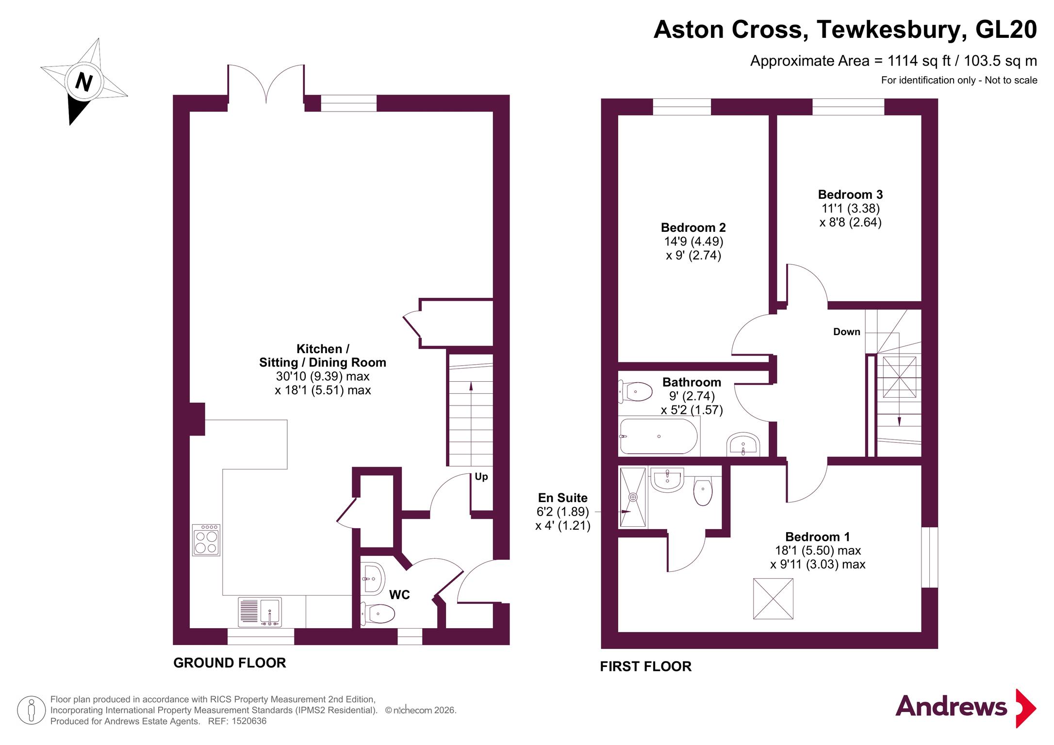Plot 3, Queens Head Close,, Plot 3, Queens Head Close, Tewkesbury floorplan