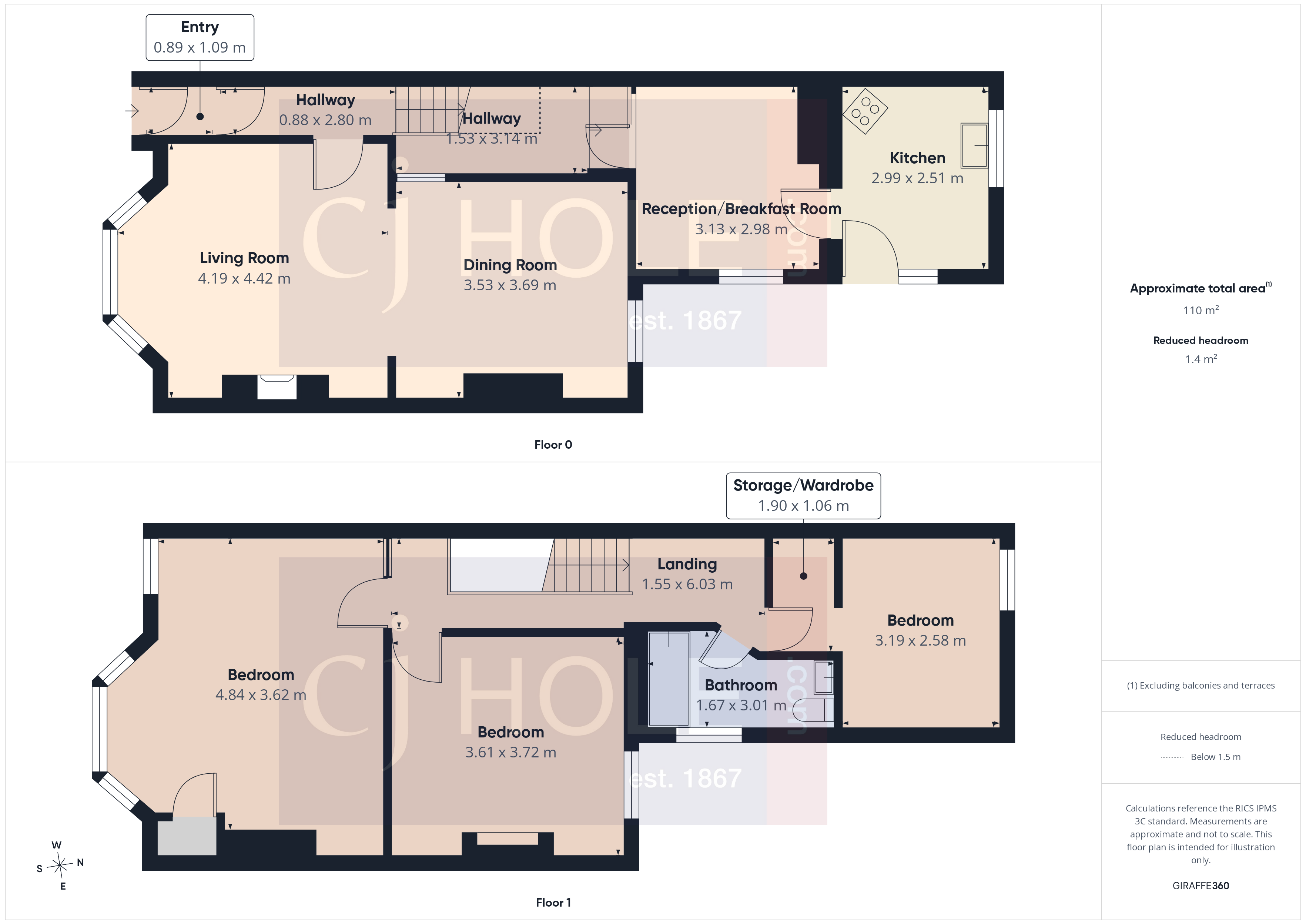 11, Queens Road, Bristol floorplan