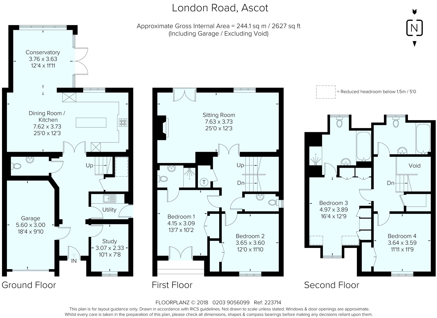 4 Bedrooms Semi-detached house for sale in Wellswood, London Road, Ascot, Berkshire SL5