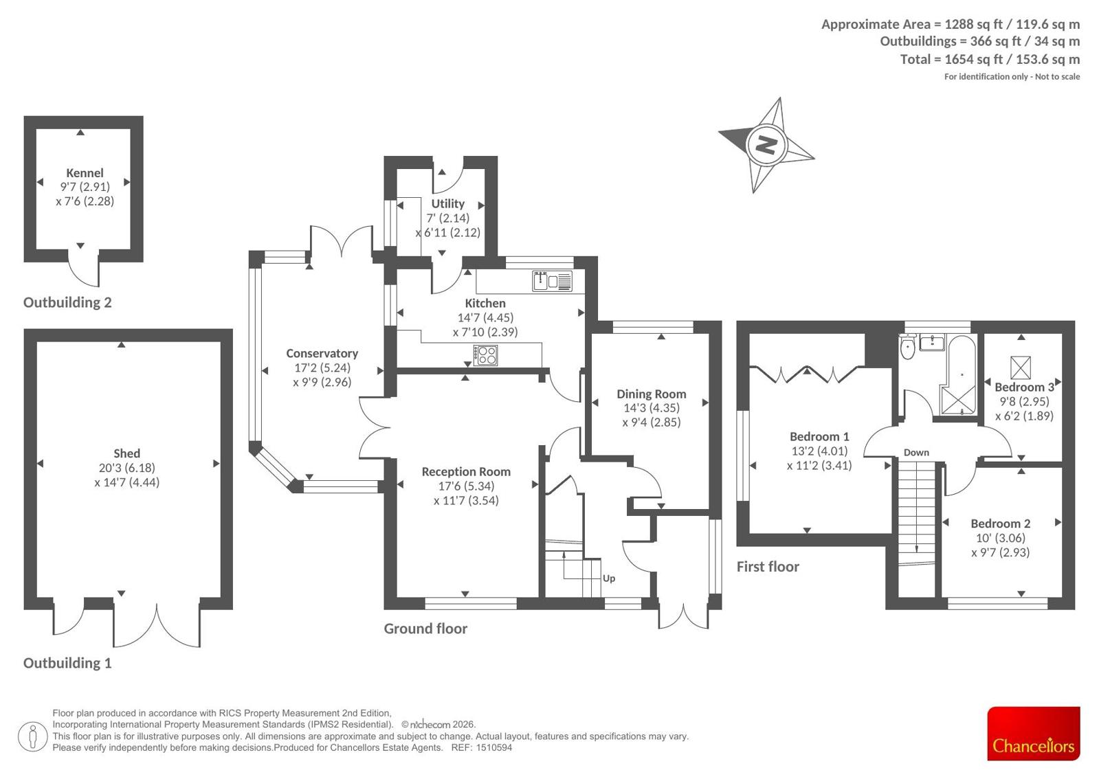 4, Mayfields, Hereford floorplan
