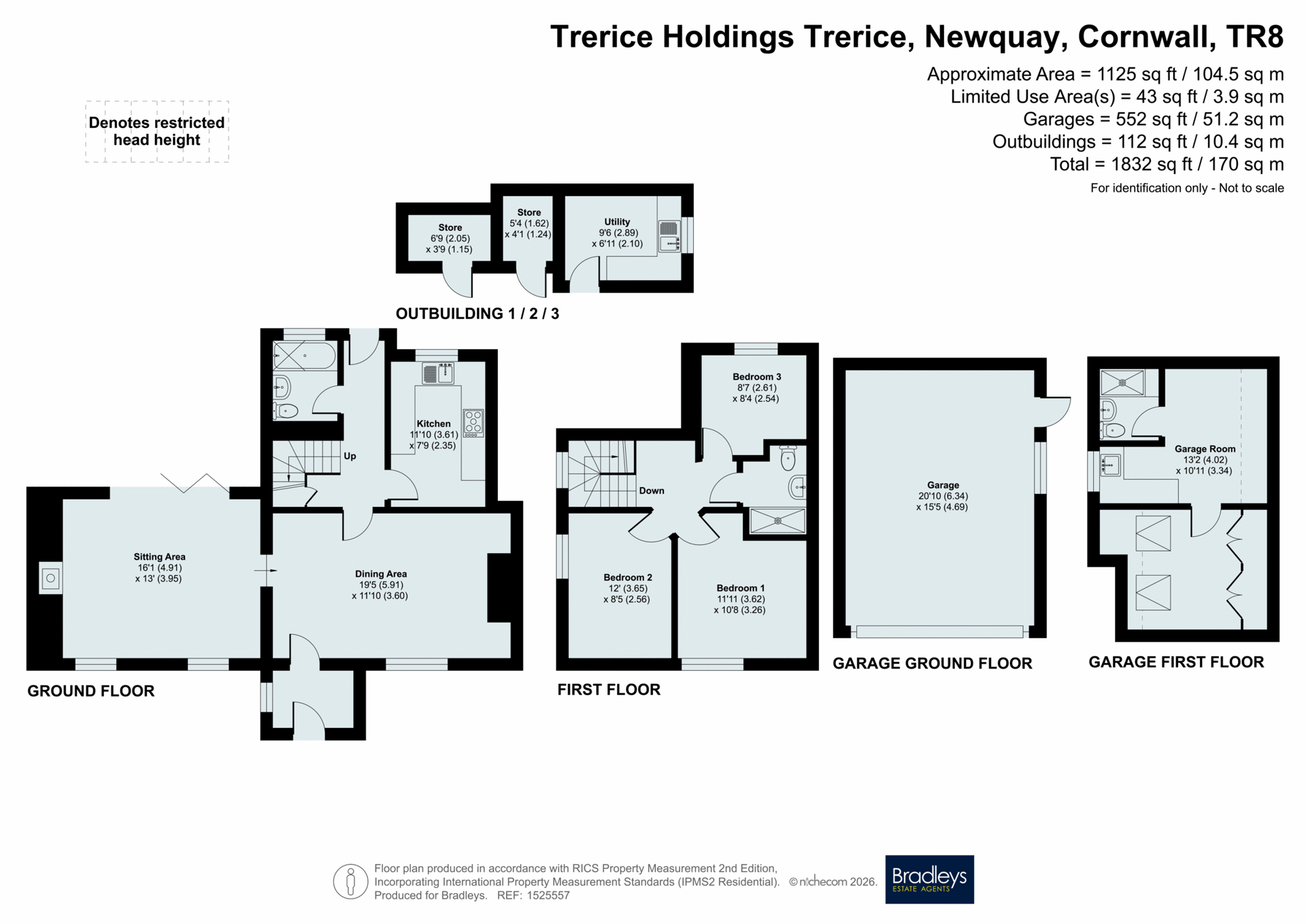 11 Trerice Holdings,, Trerice, Cornwall floorplan
