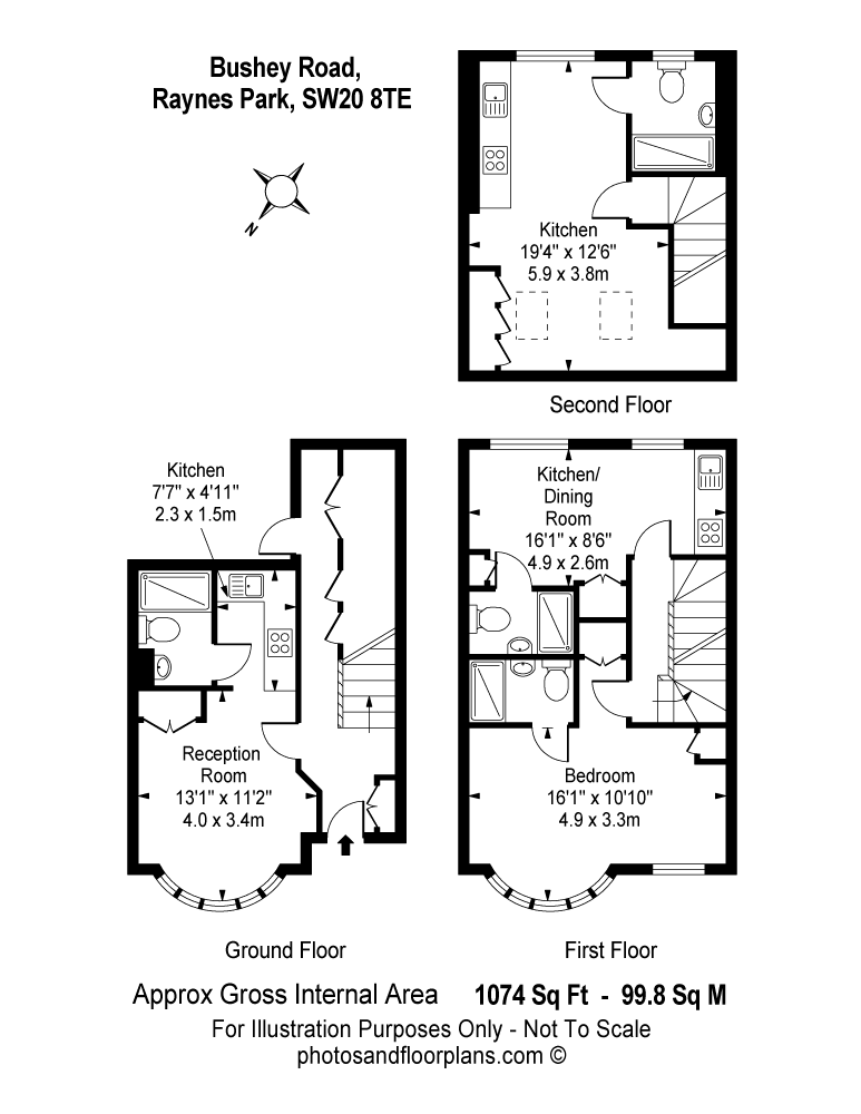 27, Bushey Road, Wimbledon Chase floorplan