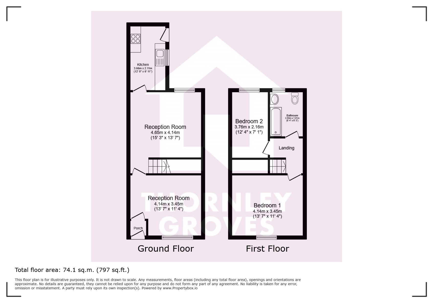 69, Townsend Road, Swinton floorplan
