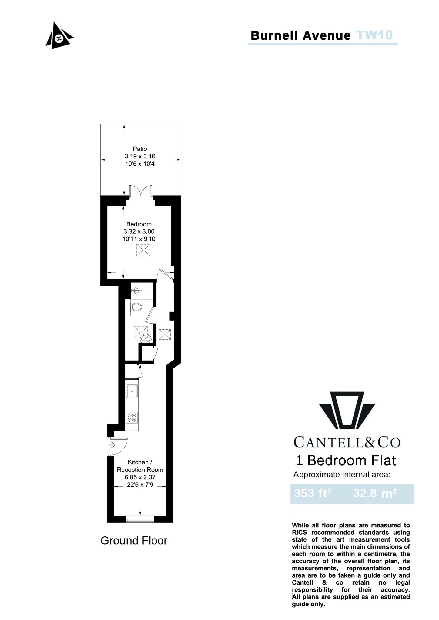 Richmond, Surrey floorplan