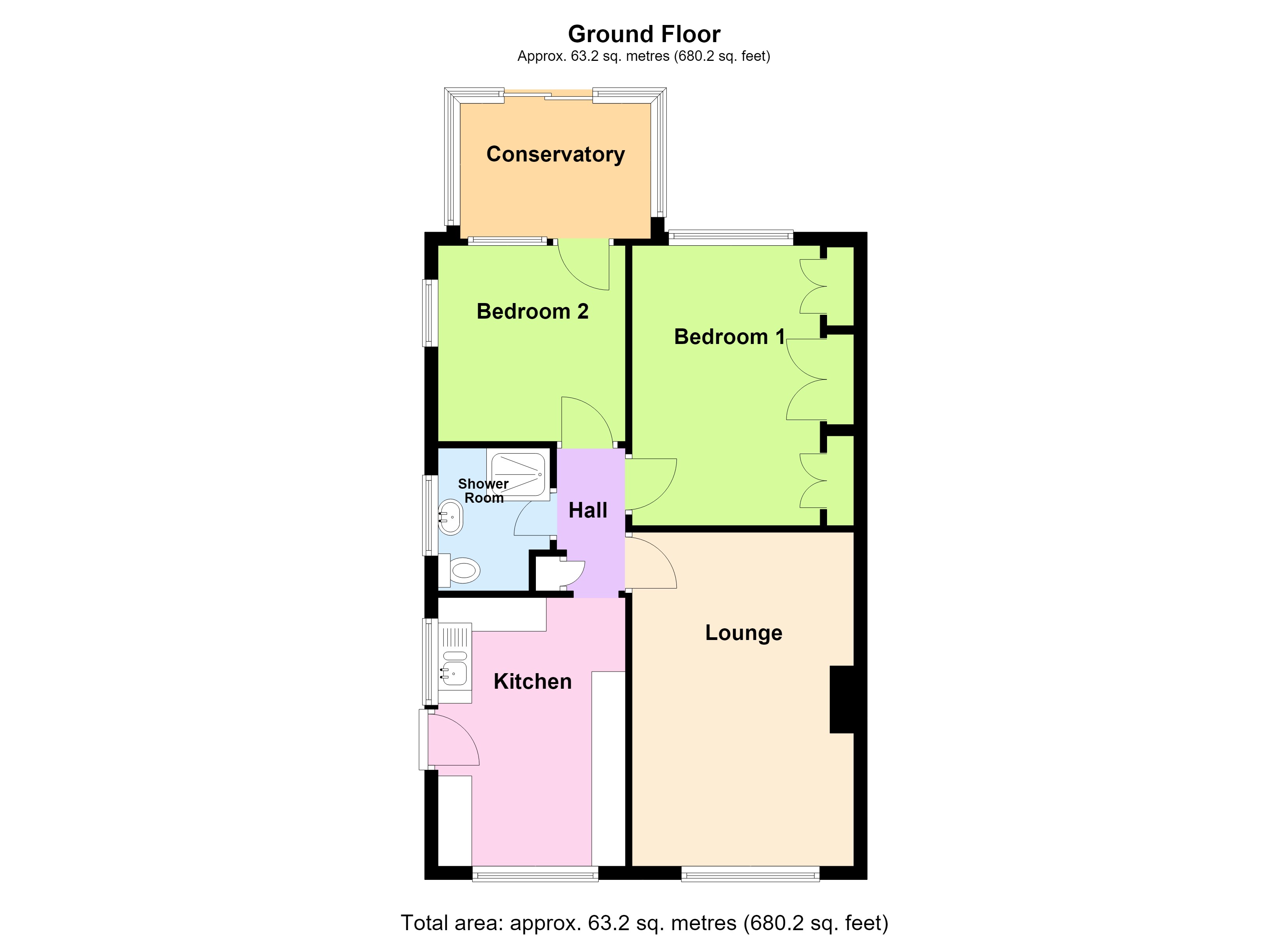 5, Ormesby Way, Rotherham floorplan