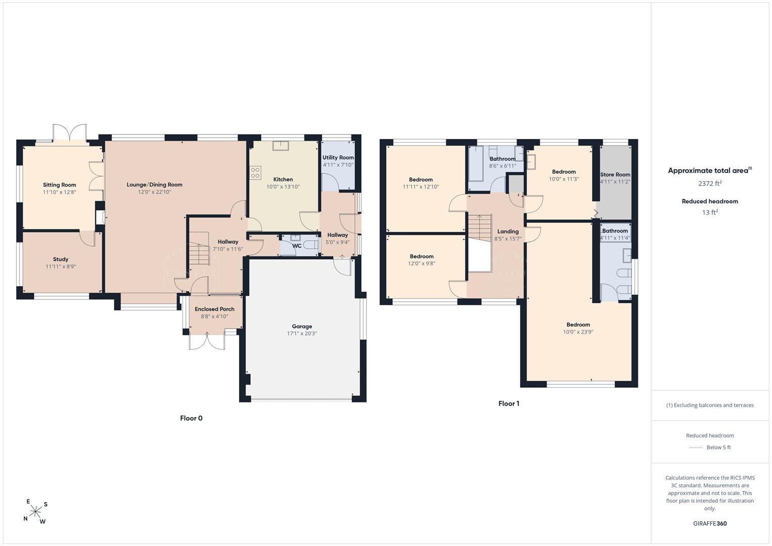 32, Winchester Drive, Burbage floorplan