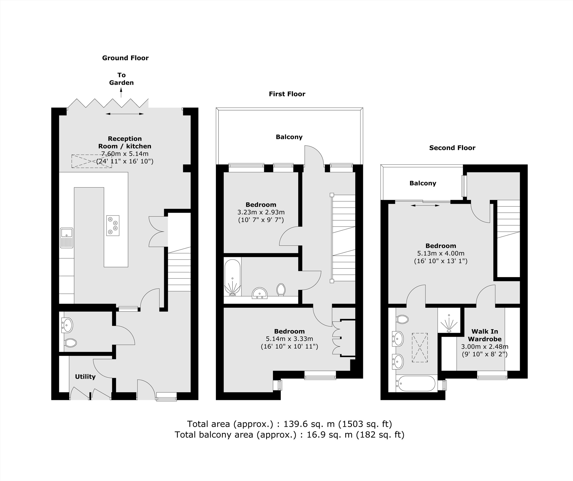 10, Vinery Way, London floorplan