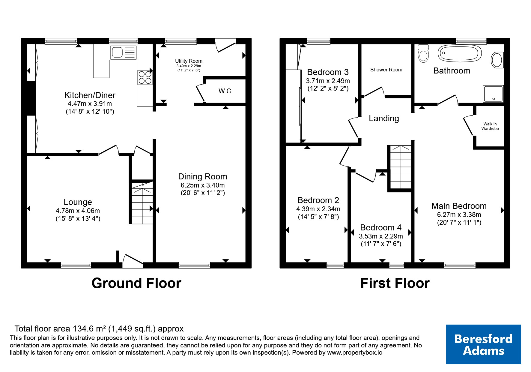 23, Goodman Street, Gwynedd floorplan
