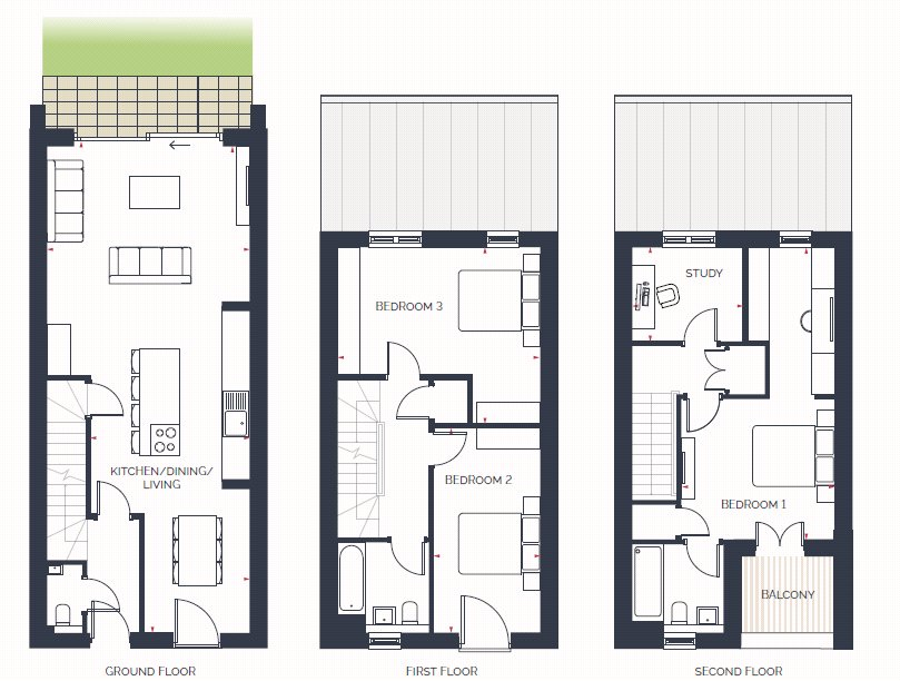 St. Leonards Quarter,, Topsham Road, Devon floorplan