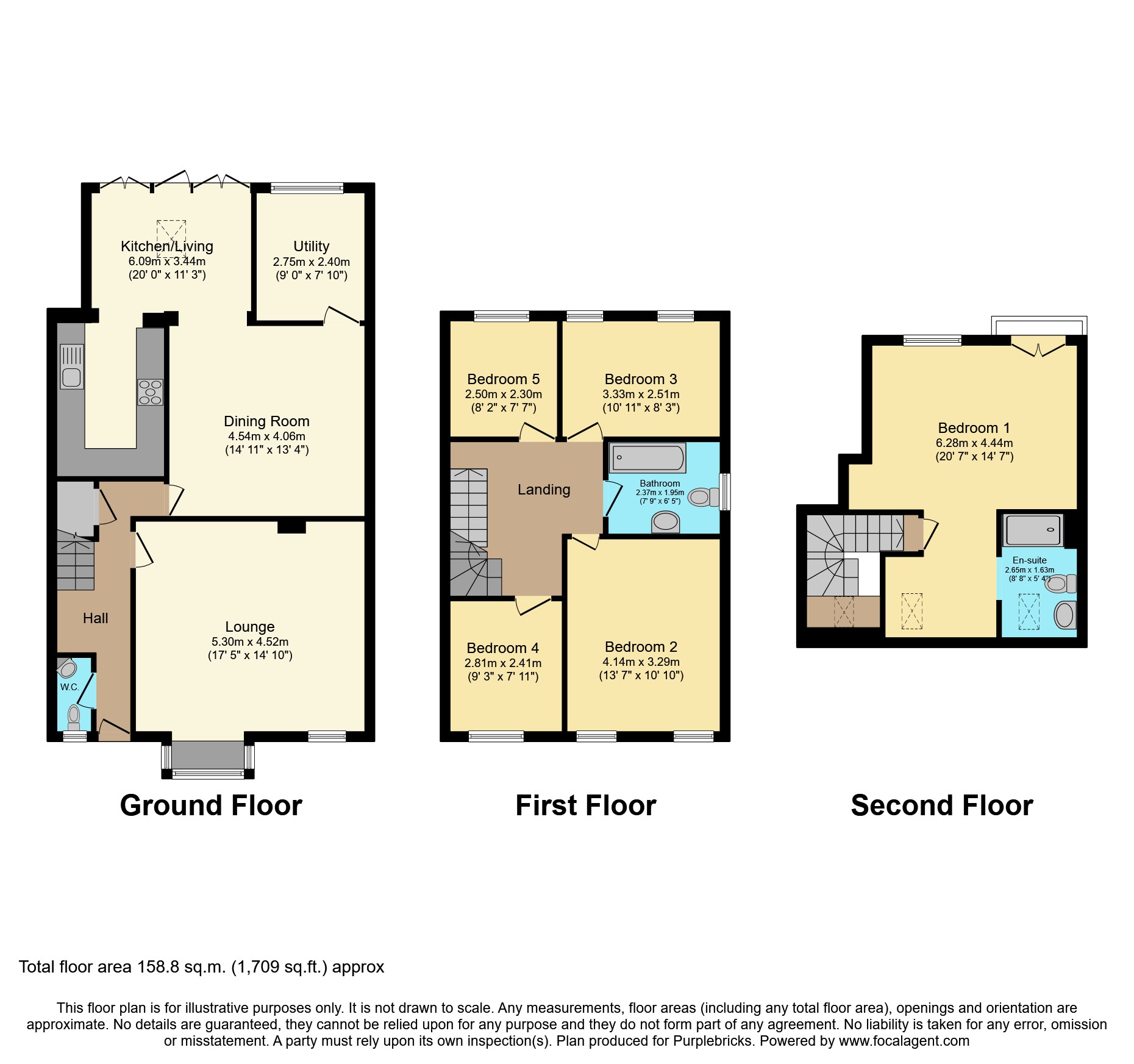14, Francis Close, Stanford-le-hope floorplan