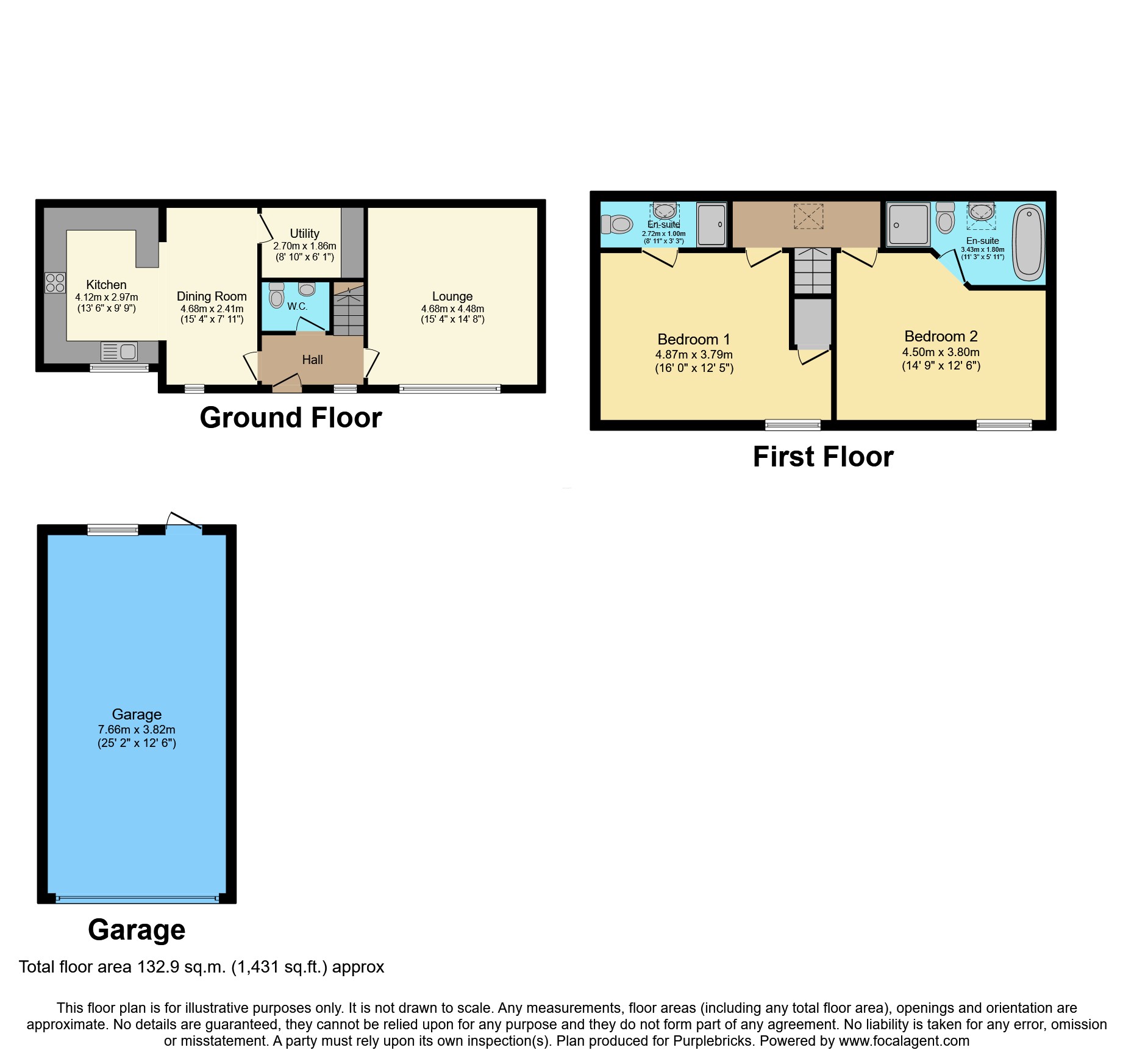 1, Batemans Yard, Alfreton floorplan