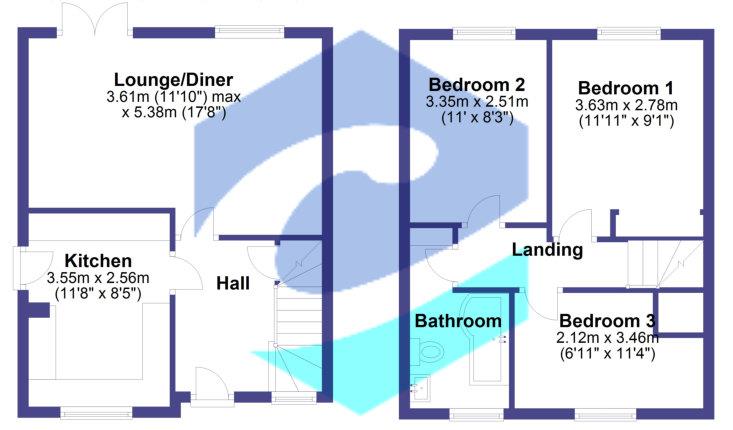 4, Rodber Close, Wincanton floorplan