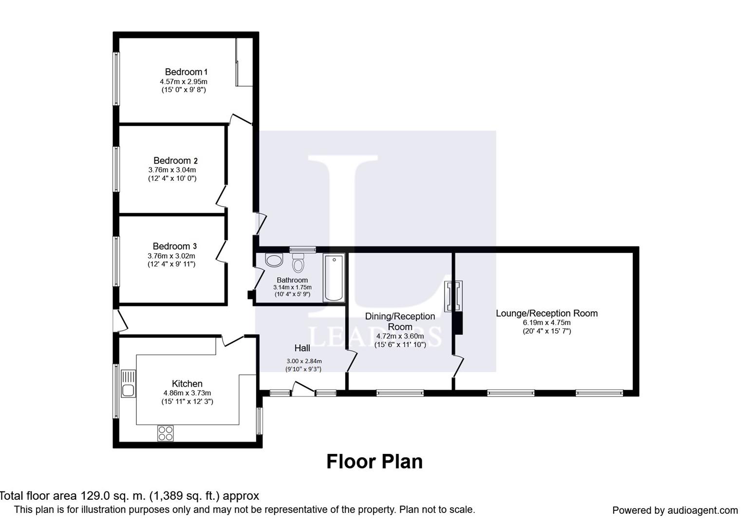 3 Bedrooms Semi-detached bungalow for sale in Loxwood, Billingshurst RH14