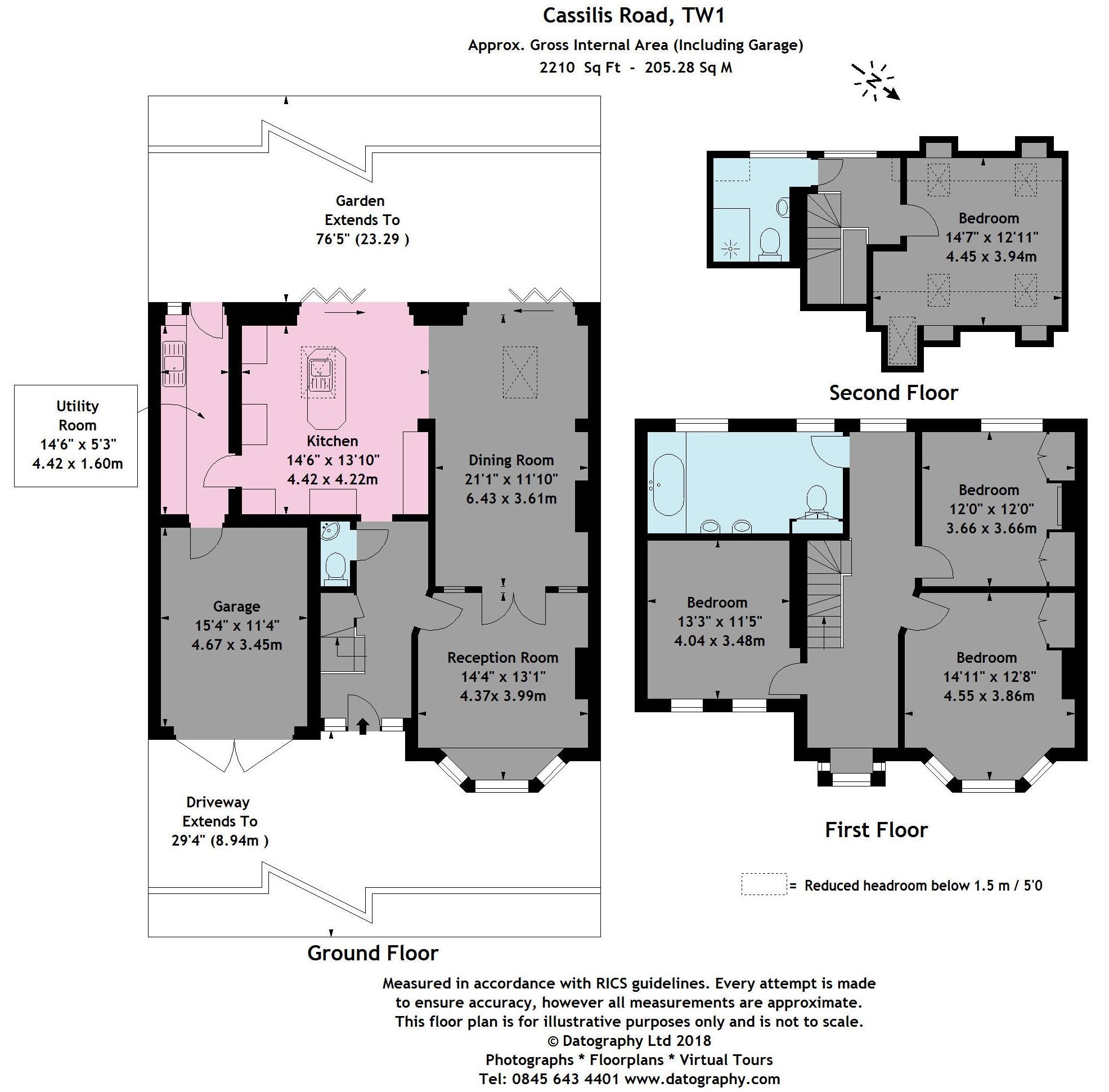 4 Bedrooms  to rent in Cassilis Road, St Margarets TW1