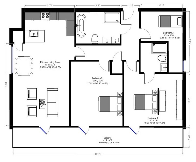 10 The Reservoir, The Old Pump Works, Great Warley, Brentwood floorplan