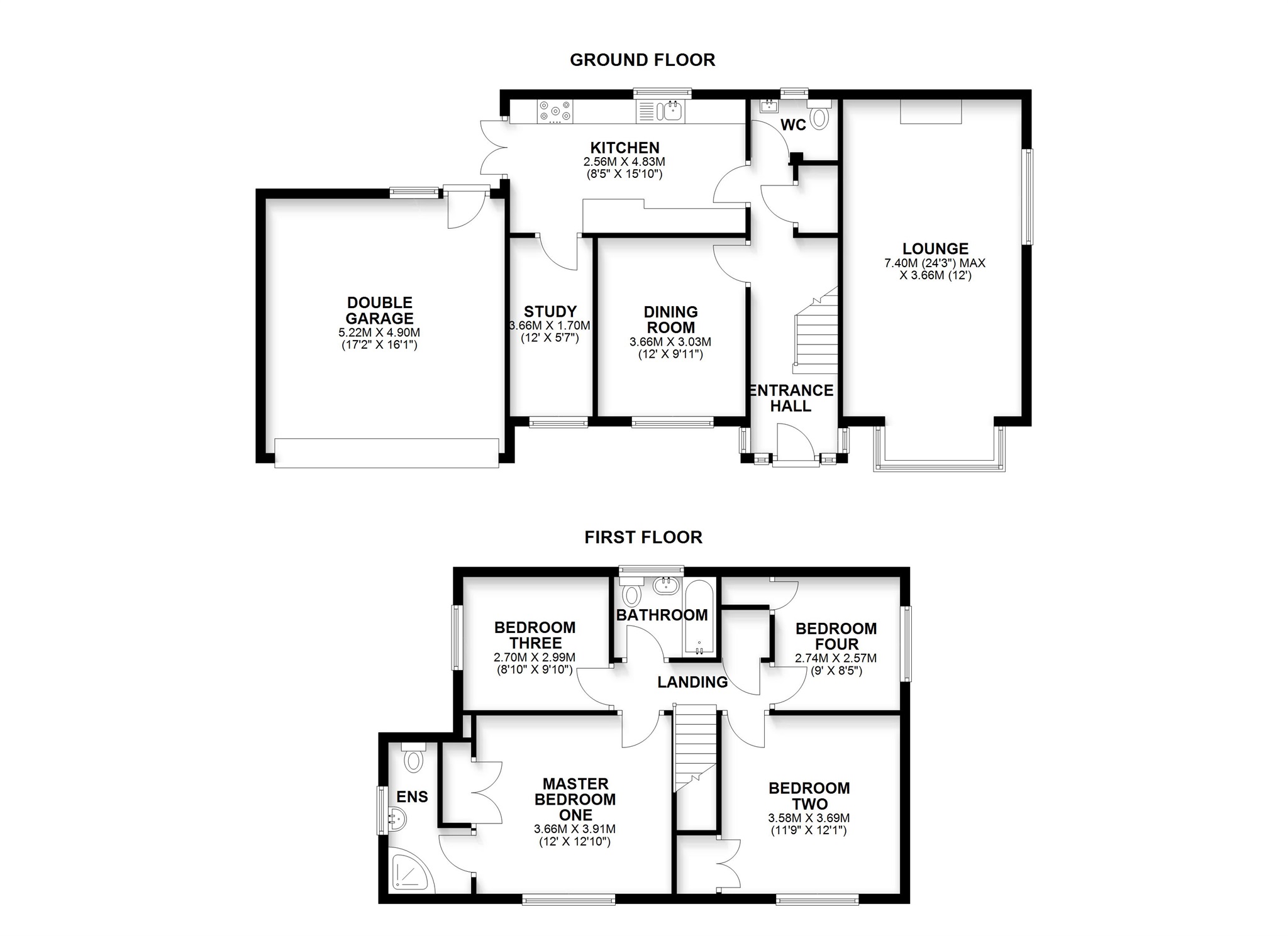 60, Millrace Close, Cardiff floorplan
