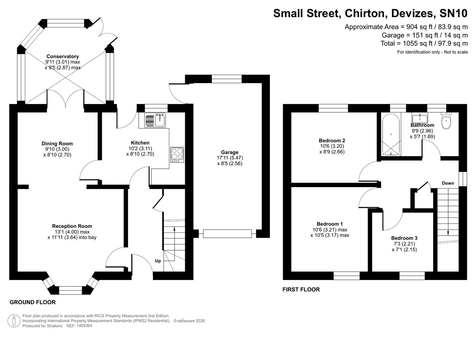 Bramley Hedges, Small Street, Chirton floorplan