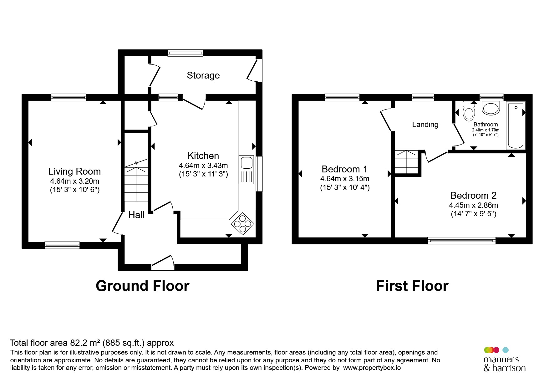 34, Laird Road, Hartlepool floorplan