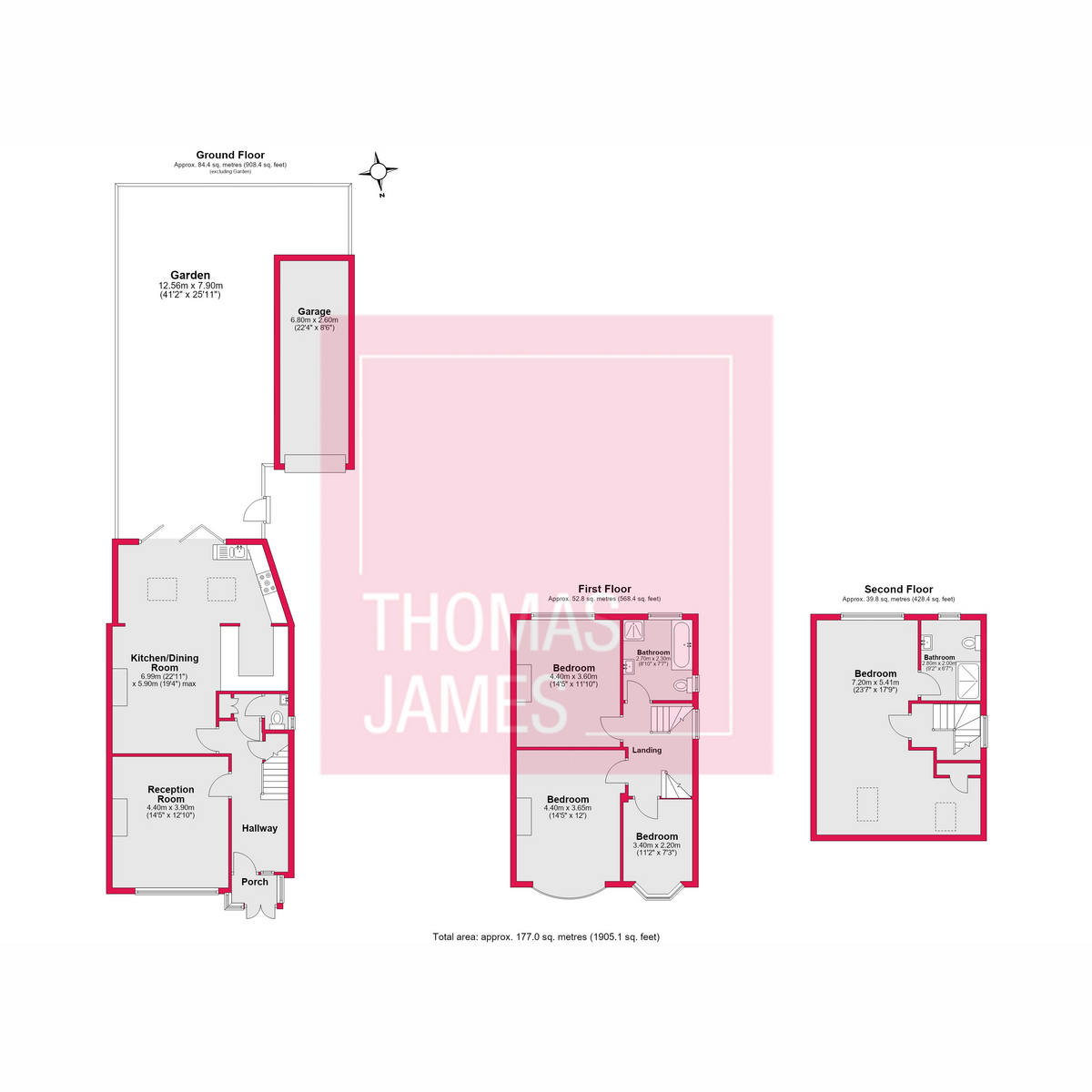18, Ashridge Gardens, London floorplan