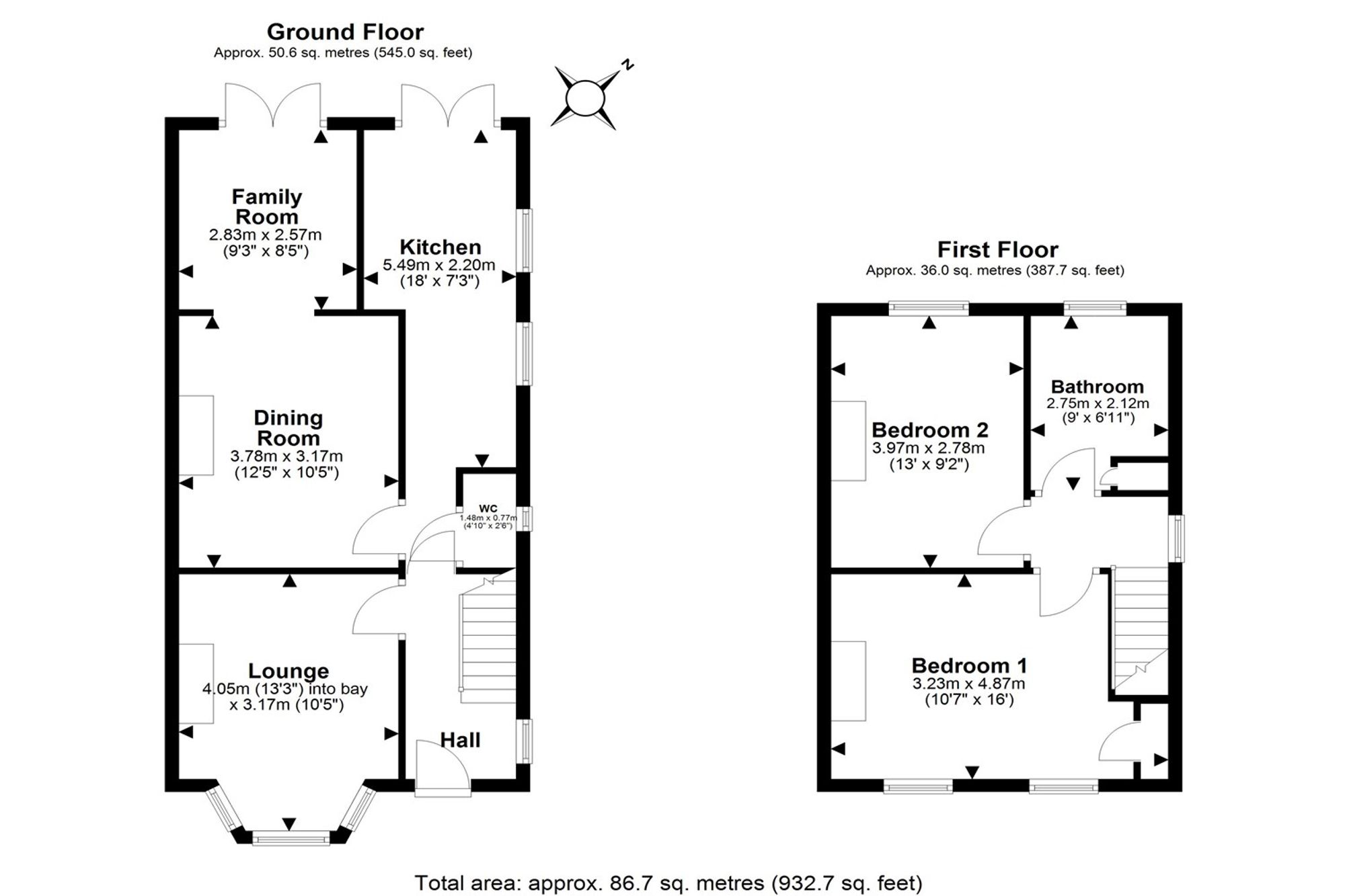 59 Townfield Lane, Frodsham floorplan