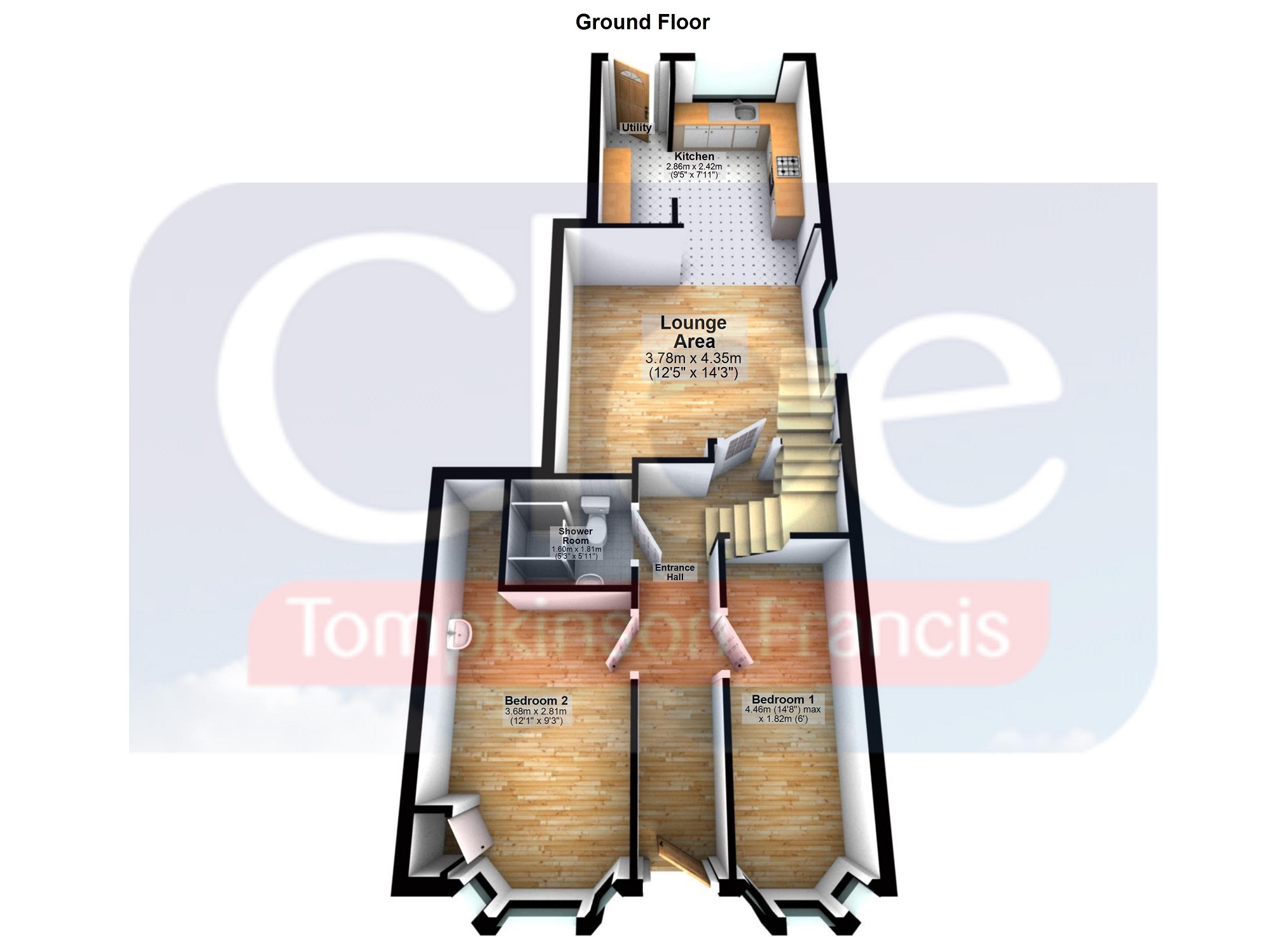 2, Rhyddings Park Road, Swansea floorplan